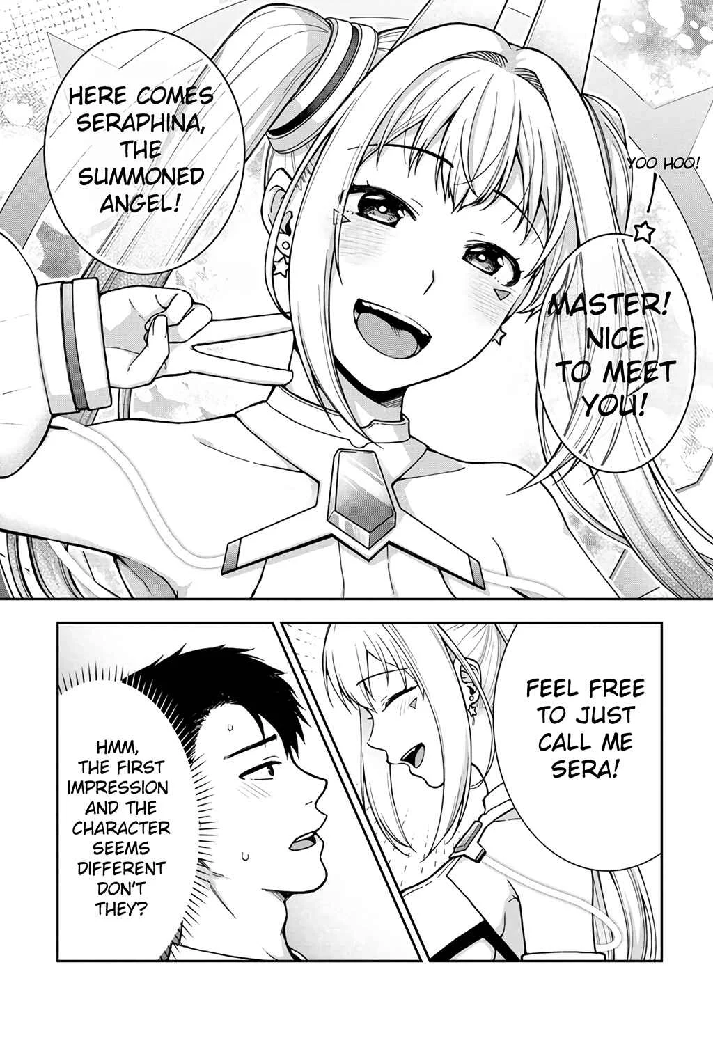 Tenshi wo Ikasete Item Get!! Ikigacha de Dungeon Kouryaku! Chapter 1: Summoning Angel Sera - Page 18