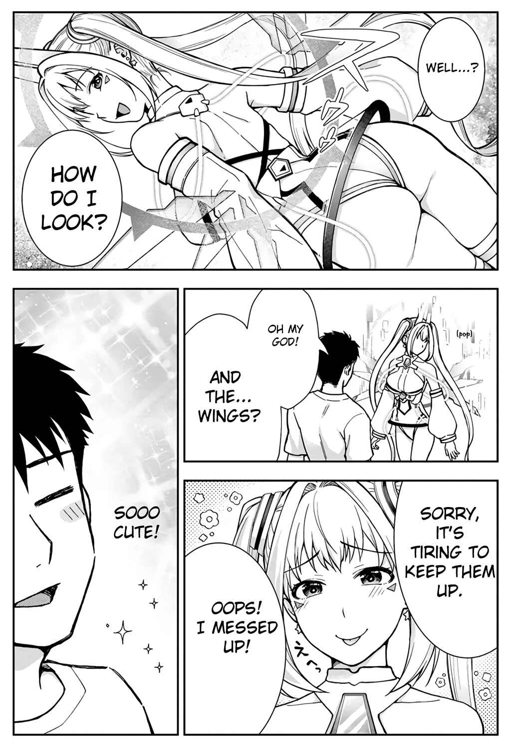 Tenshi wo Ikasete Item Get!! Ikigacha de Dungeon Kouryaku! Chapter 1: Summoning Angel Sera - Page 19
