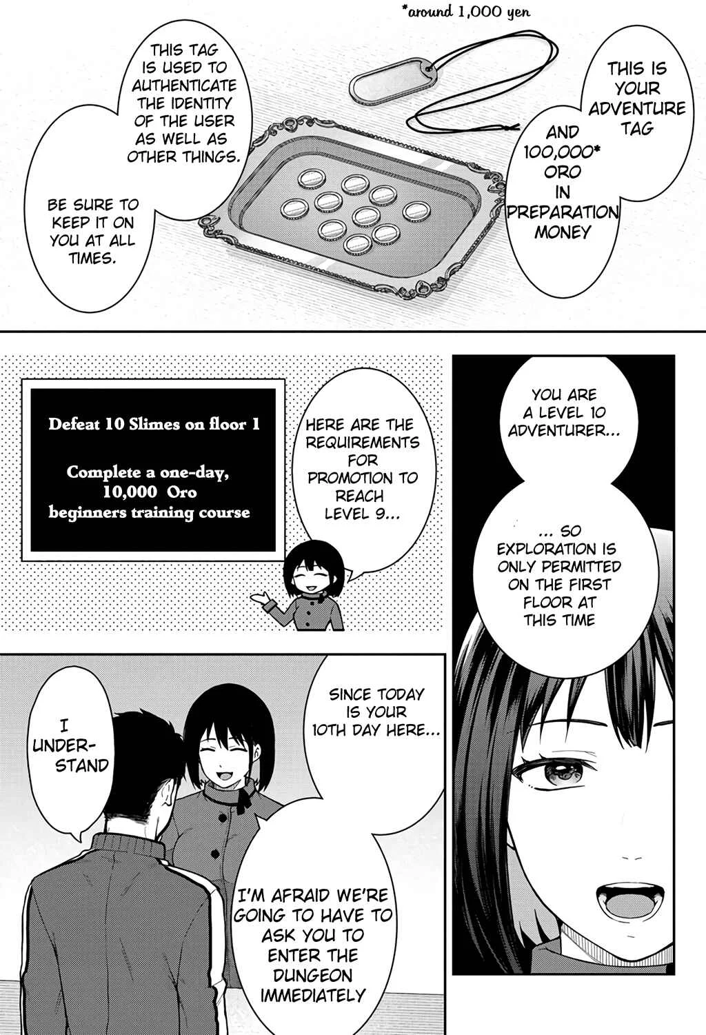 Tenshi wo Ikasete Item Get!! Ikigacha de Dungeon Kouryaku! Chapter 3: Now, to the dungeon - Page 9