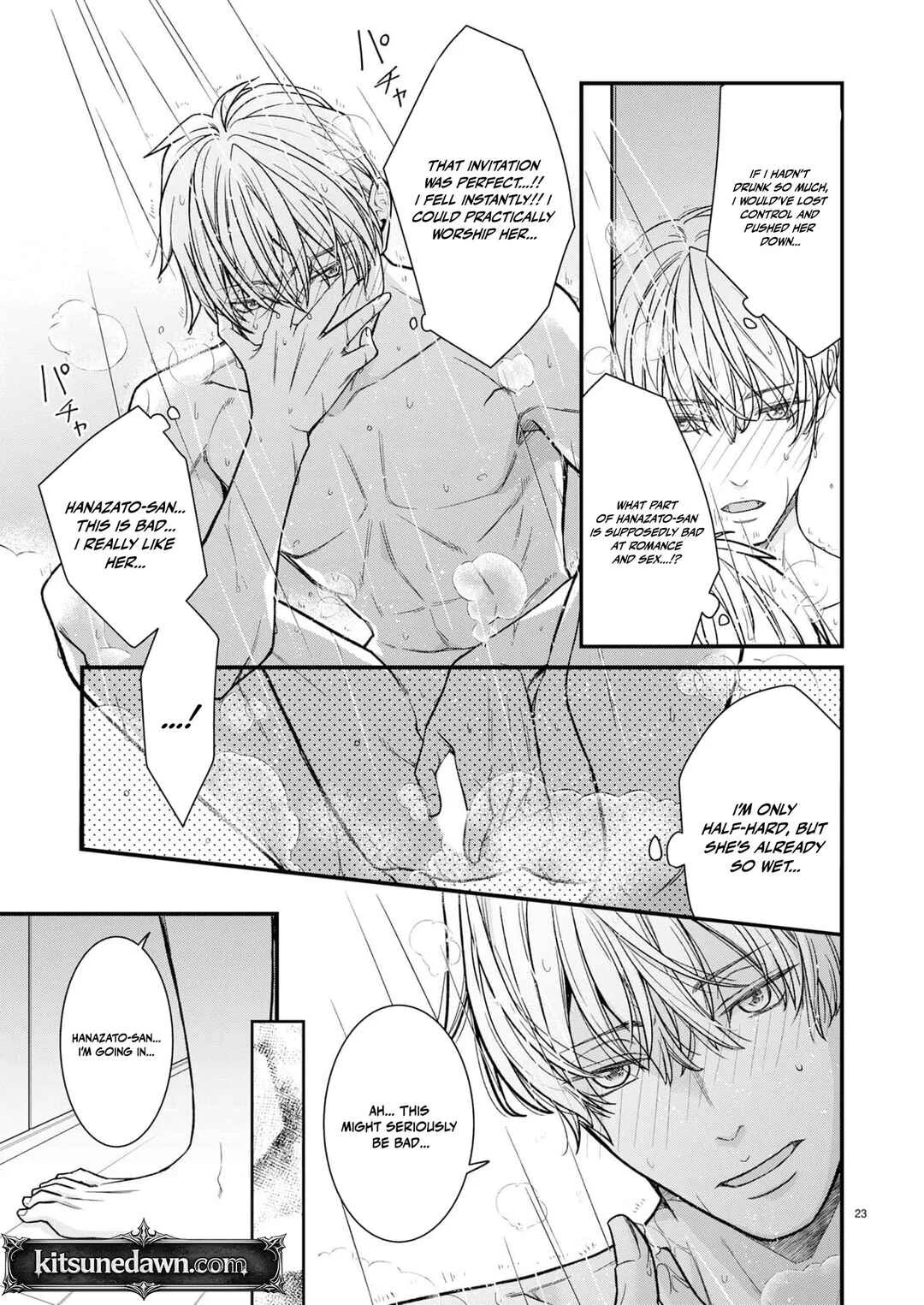 Teppeki Cool na Hanazato-san o, Koi no Numa ni Hameru Hanashi: Zetsurin Elite no Choujikan Zubuzubu Noukou Ecchi Chapter 1 - Page 27