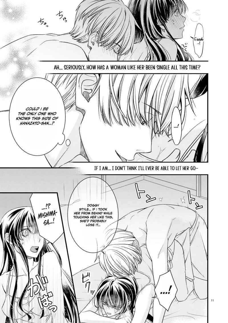 Teppeki Cool na Hanazato-san o, Koi no Numa ni Hameru Hanashi: Zetsurin Elite no Choujikan Zubuzubu Noukou Ecchi Chapter 2 - Page 15