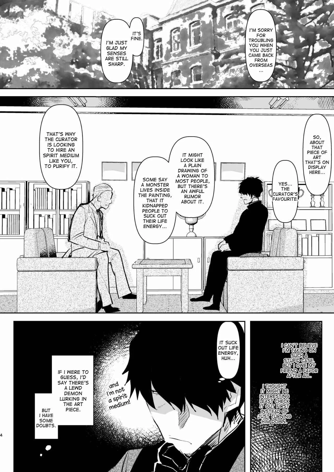 That Time When I, an Exorcist, Lost to Futanari Demon Cock Chapter 1: Oneshot - Page 4
