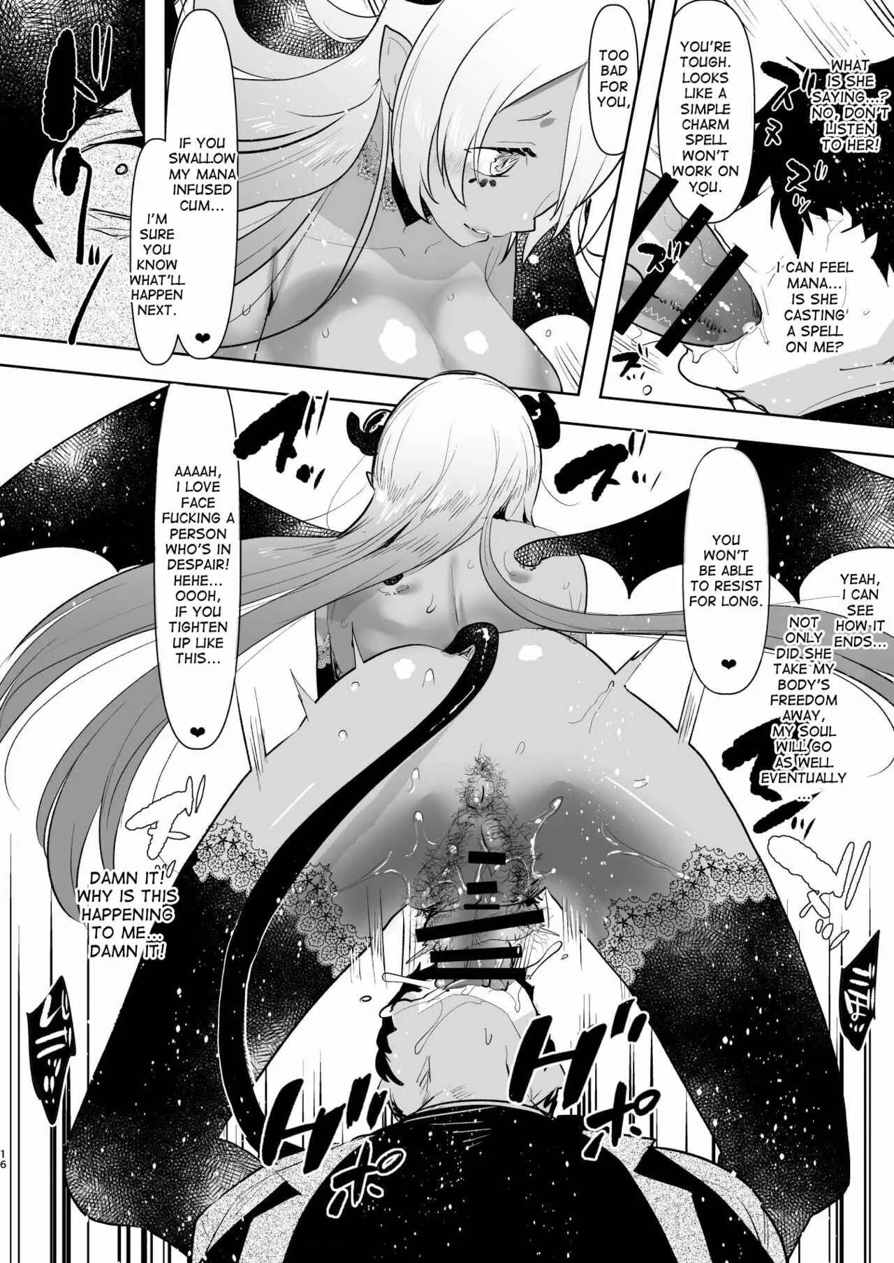 That Time When I, an Exorcist, Lost to Futanari Demon Cock Chapter 1: Oneshot - Page 16
