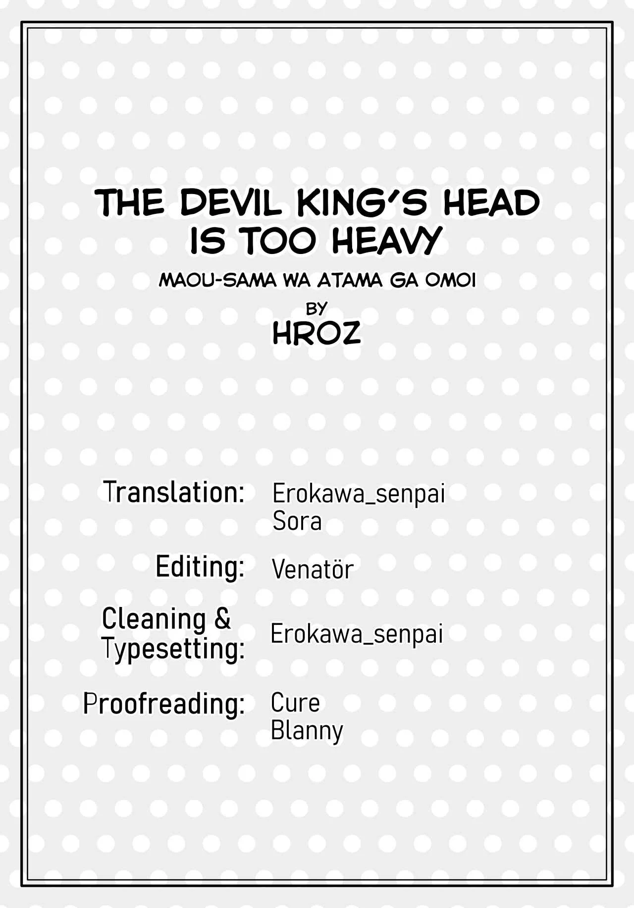 The Devil King's Head Is Too Heavy. Chapter 1: Oneshot - Page 14