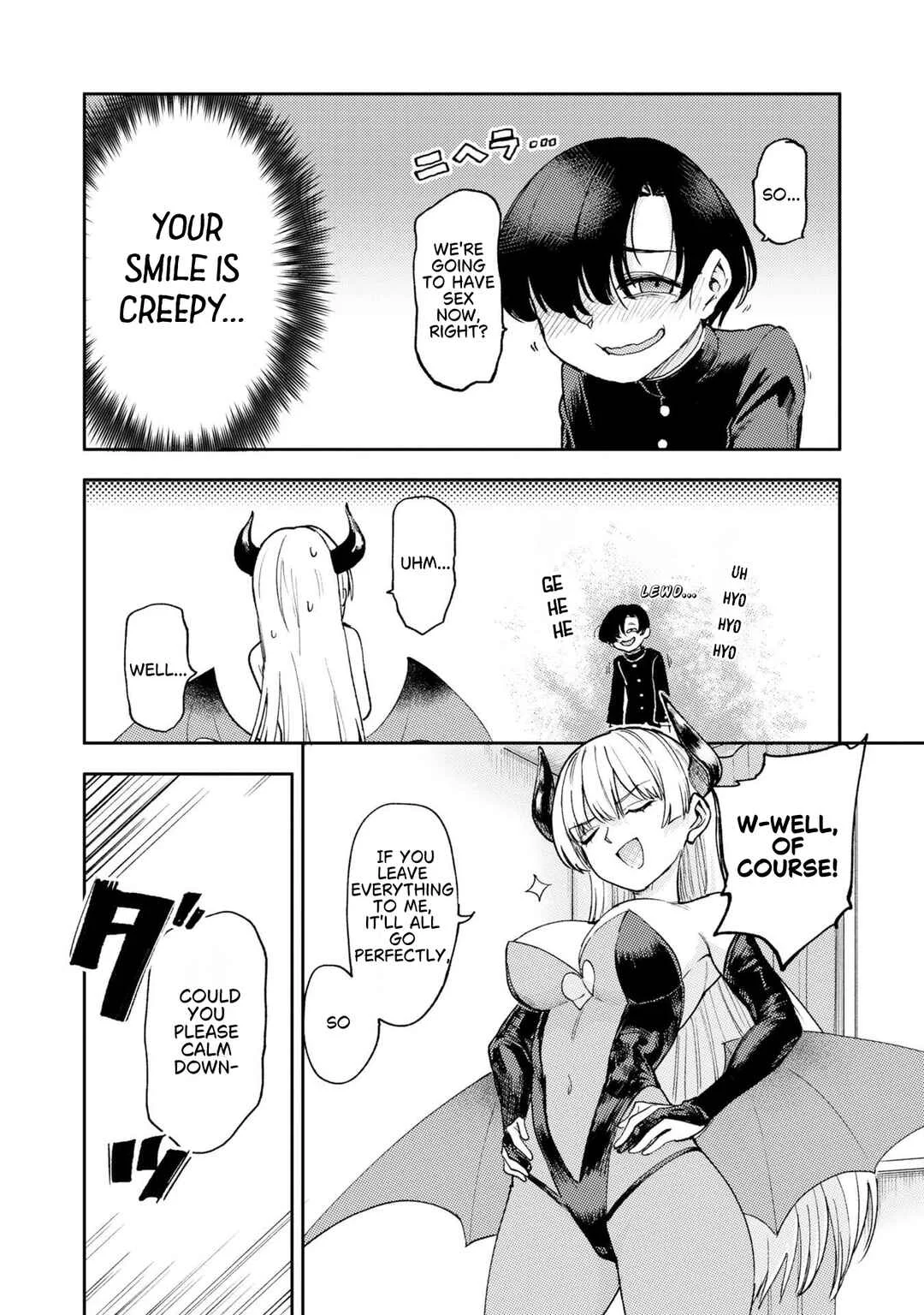 The Germaphobe Succubus Hates XXX Chapter 1: The succubus arrives - Page 12