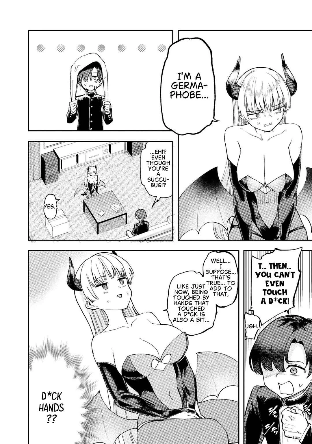 The Germaphobe Succubus Hates XXX Chapter 1: The succubus arrives - Page 16
