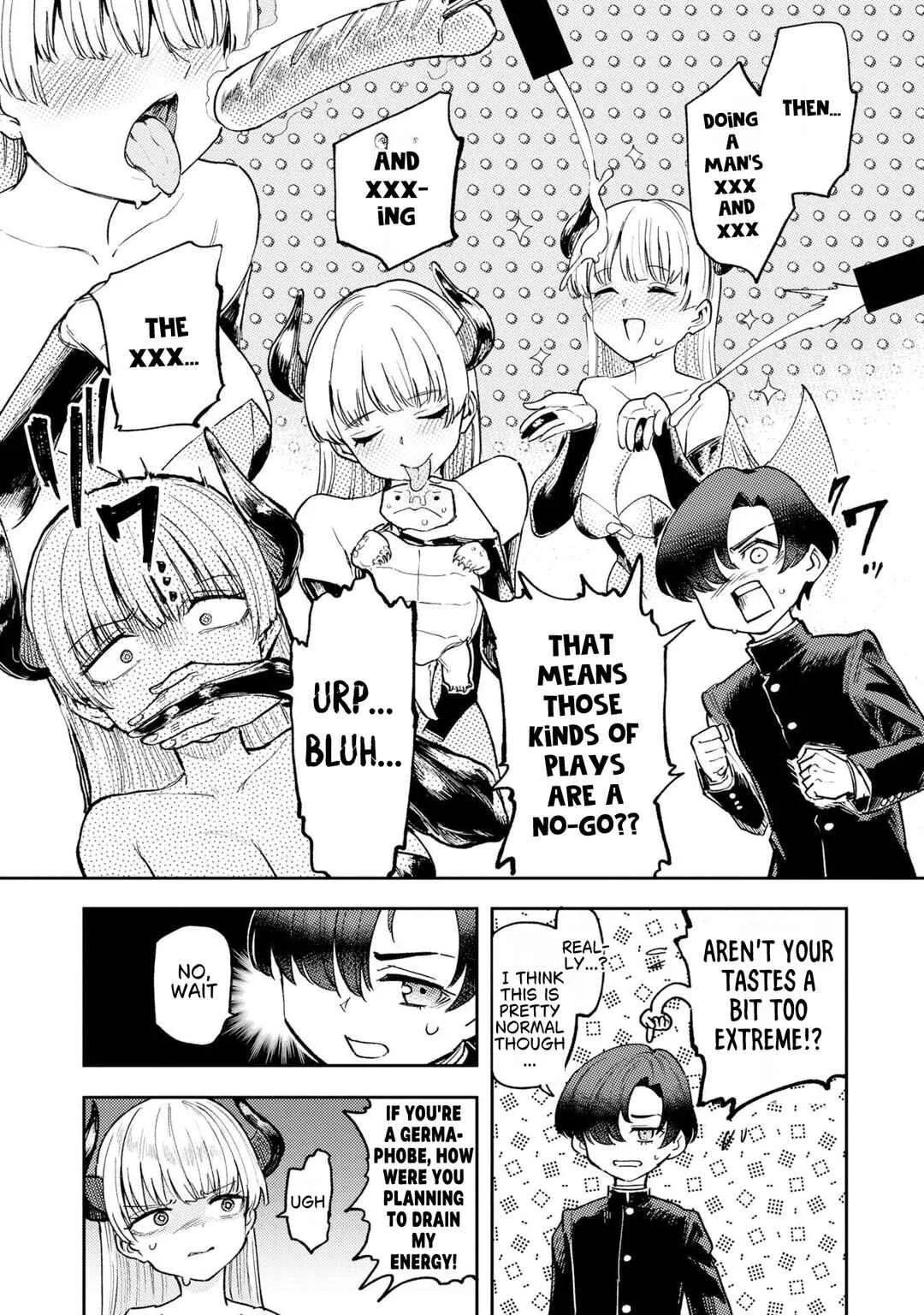The Germaphobe Succubus Hates XXX Chapter 1: The succubus arrives - Page 17