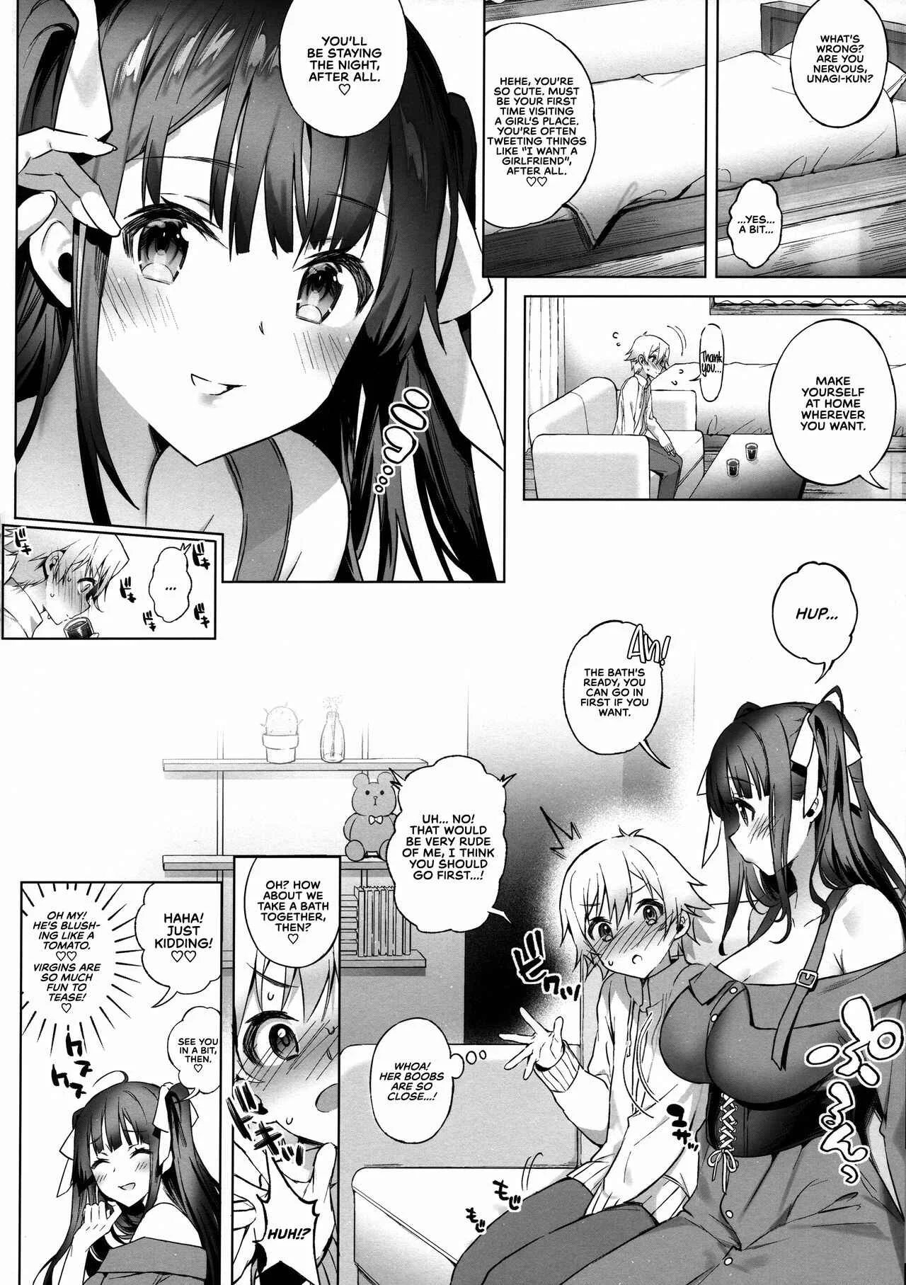 The Girl I Met Online Can't Restrain Herself Chapter 1: Oneshot - Page 8