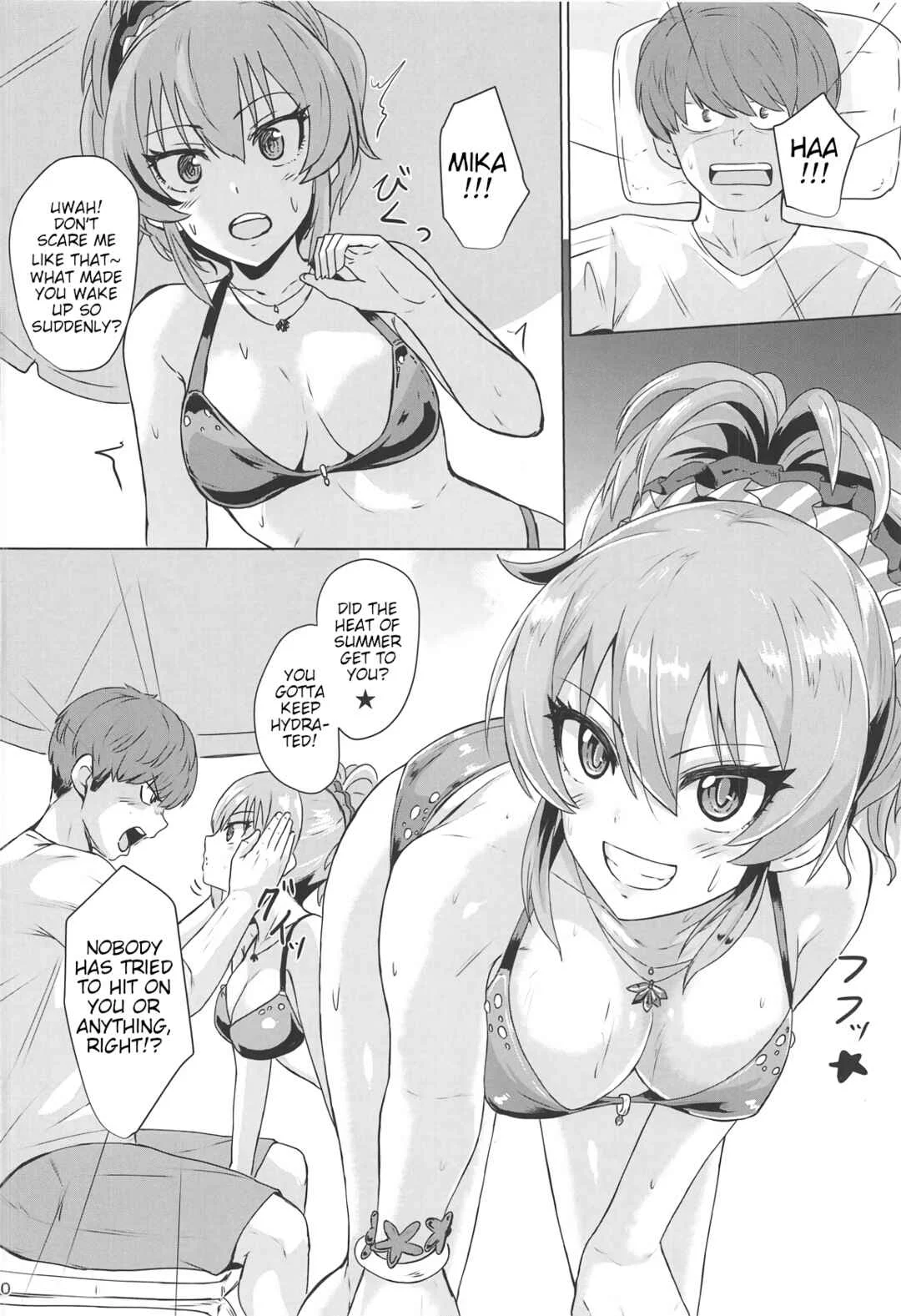 THE iDOLM@STER Cinderella Girls - Mika ga Erokute Tsurai (Doujinshi) Chapter 1 - Page 9