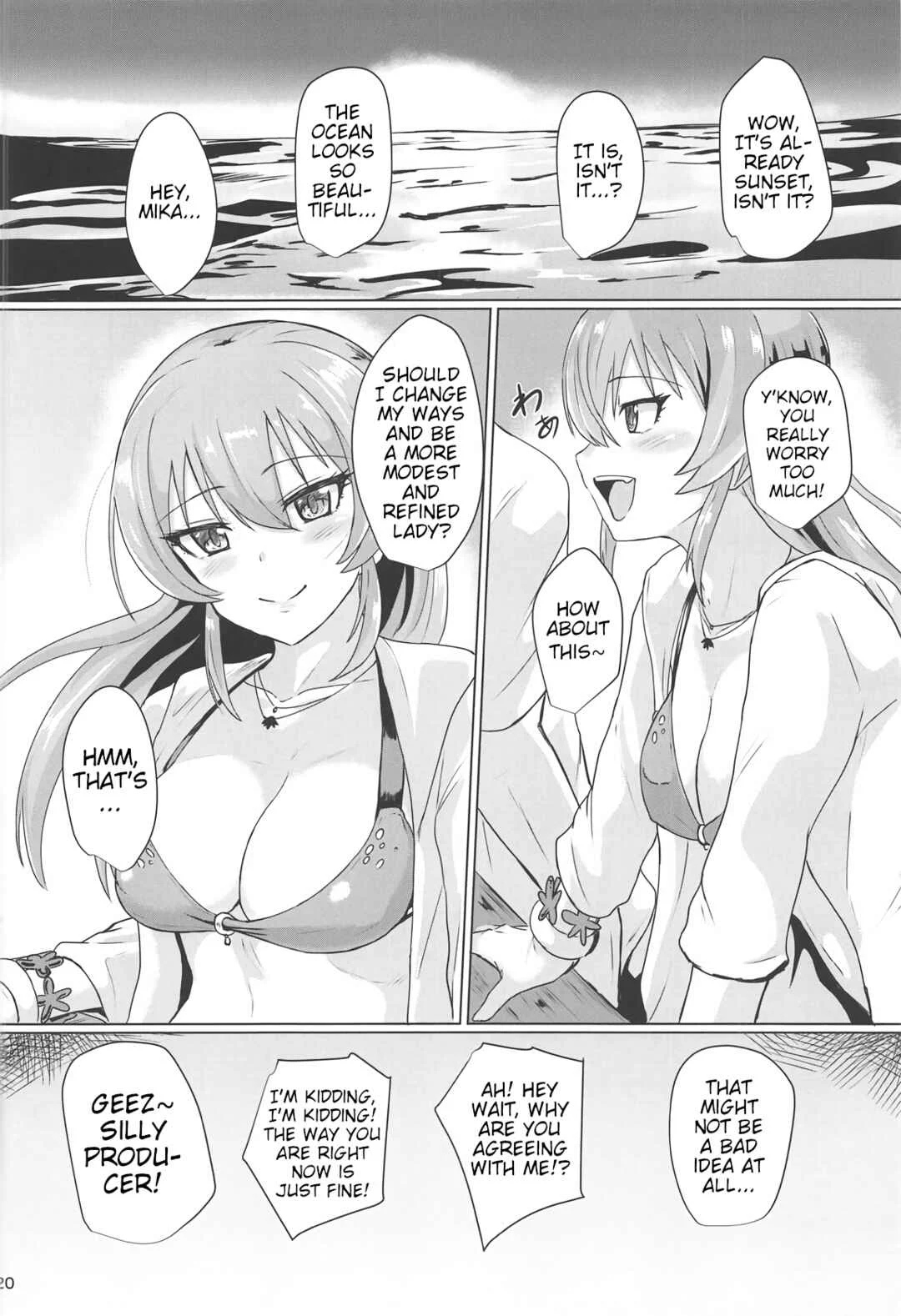 THE iDOLM@STER Cinderella Girls - Mika ga Erokute Tsurai (Doujinshi) Chapter 1 - Page 19