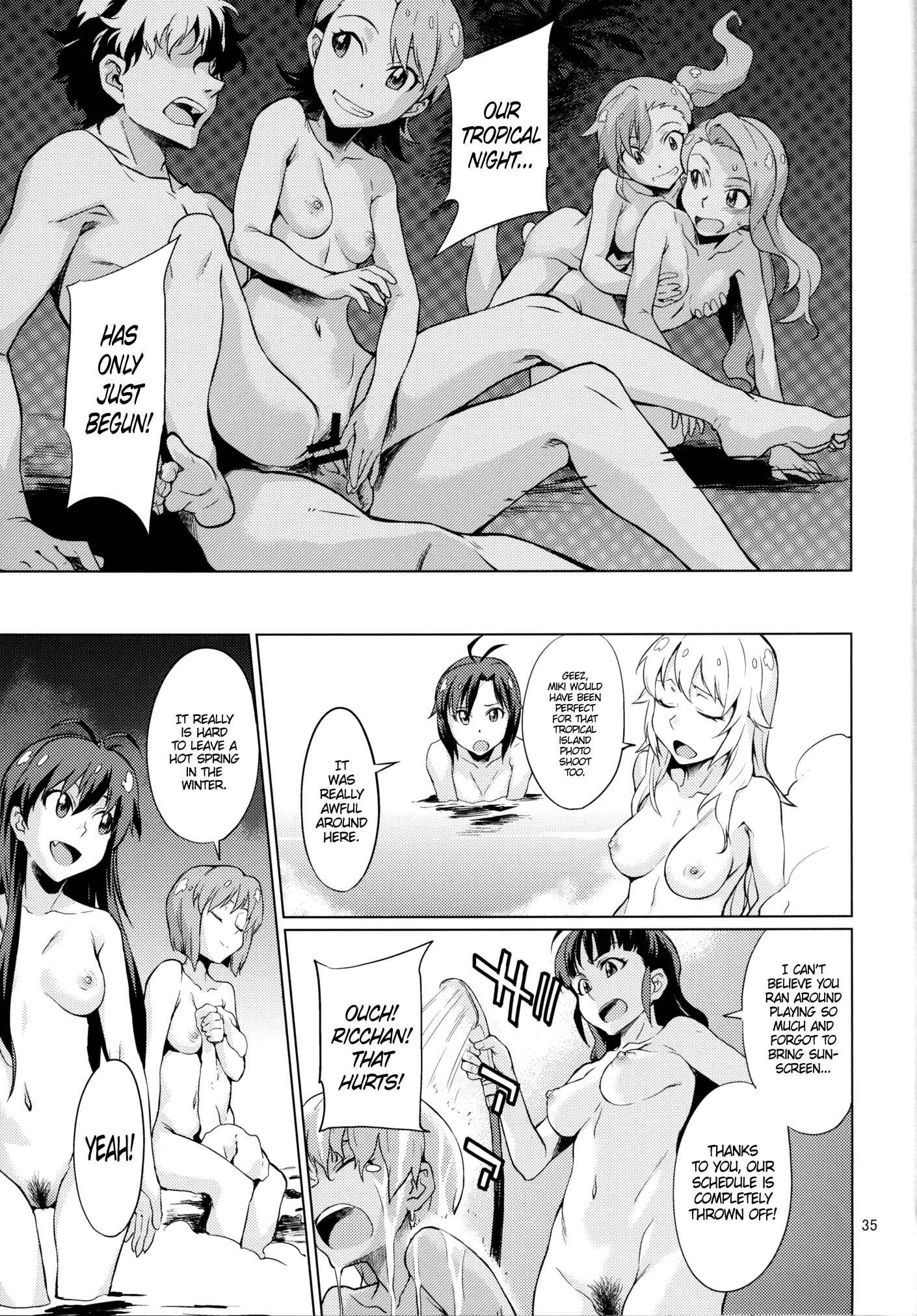 THE iDOLM@STER - Shima-Hen (Doujinshi) Chapter 1: Oneshot - Page 36