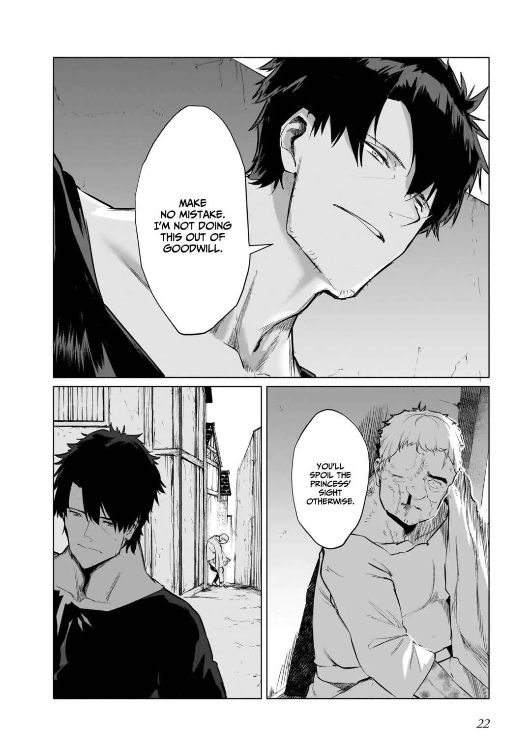 The Kept Man of the Princess Knight Chapter 1: A neet from the labyrinth city "Grey Neighbor" - Page 17