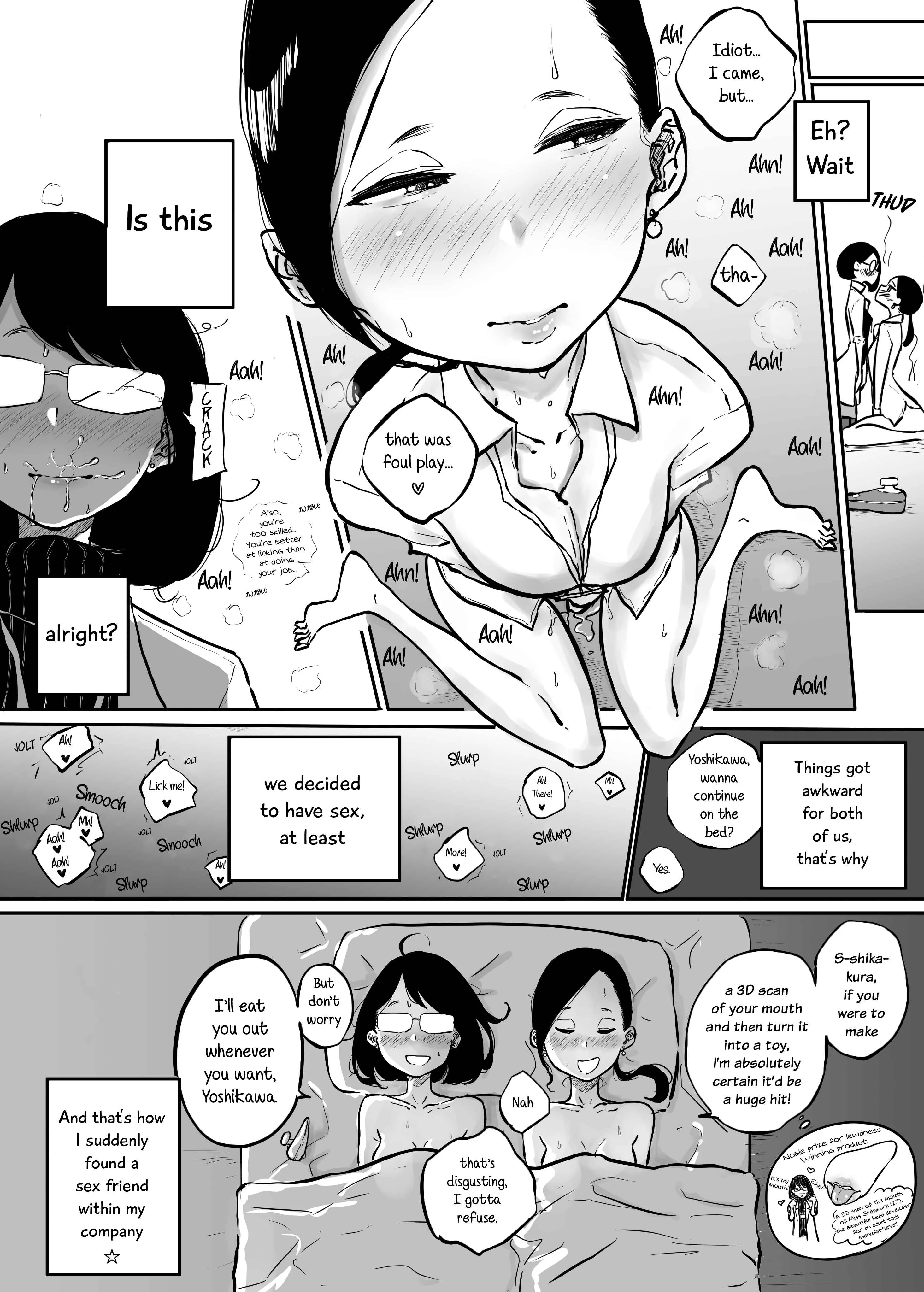 The Sales Rep Who Absolutely Won’t Come VS The Researcher Who Absolutely Wants to Make Her Come Chapter 1 - Page 4