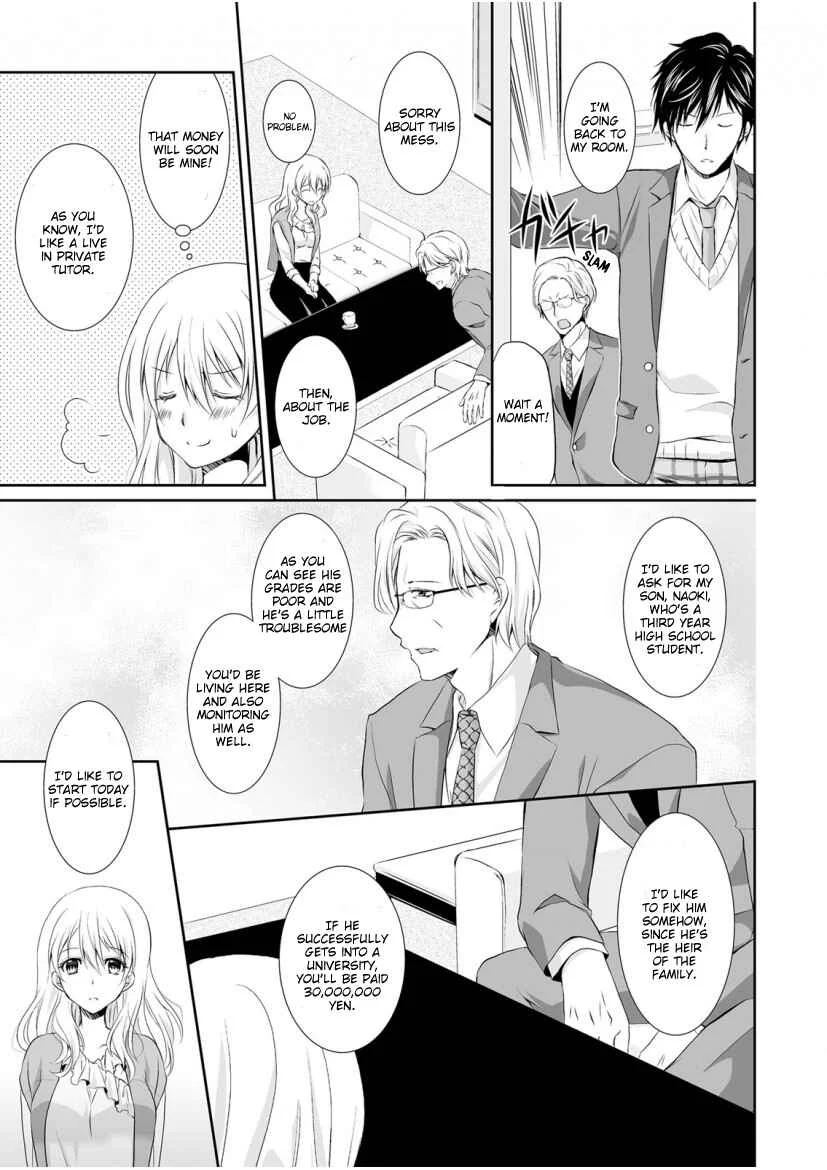The Student I'm Tutoring is in Heat - Please Don't Tease Sensei's Kurikuri Chapter 1 - Page 8