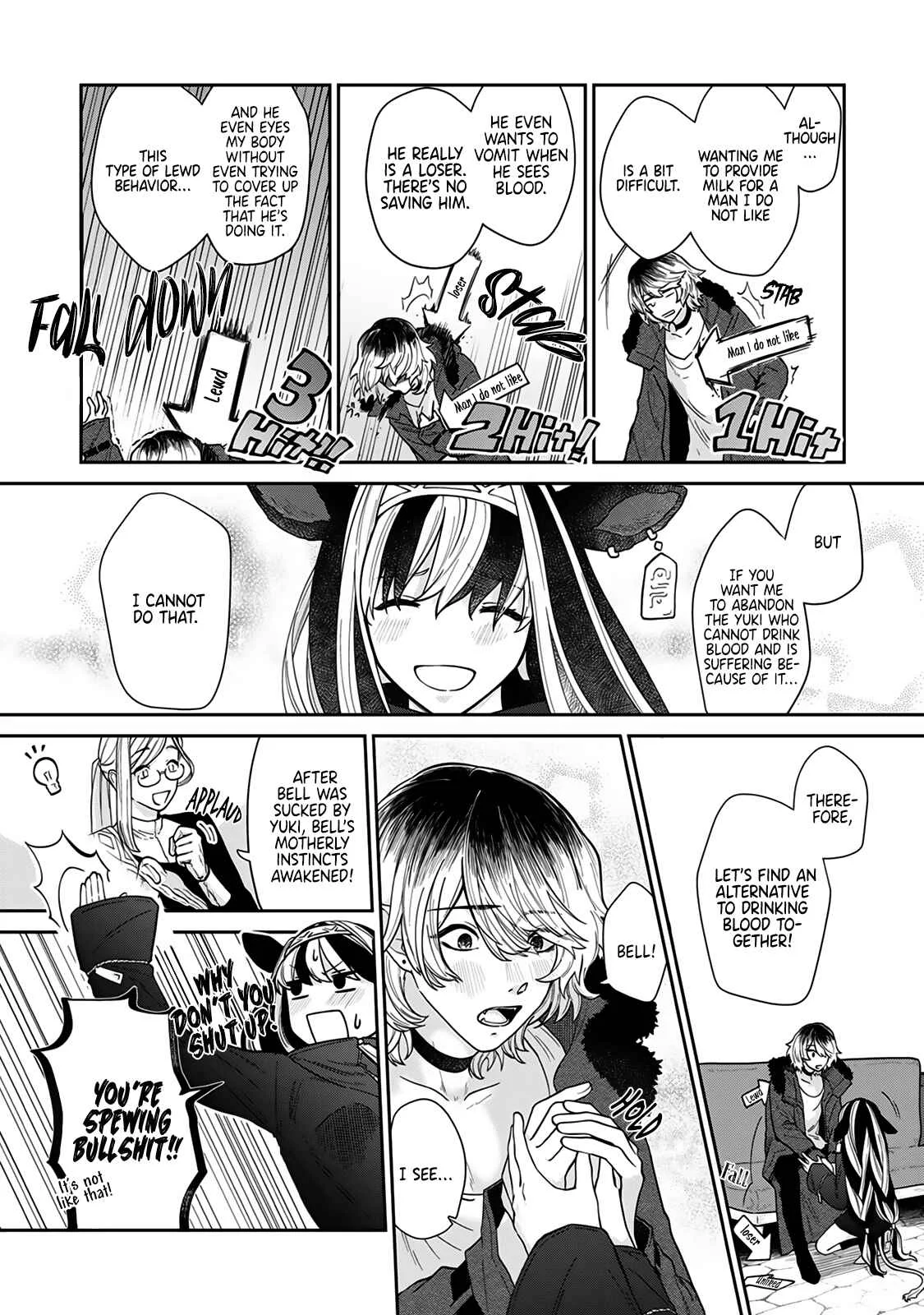 The Virgin Vampire Only Drinks Milk Chapter 2 - Page 12