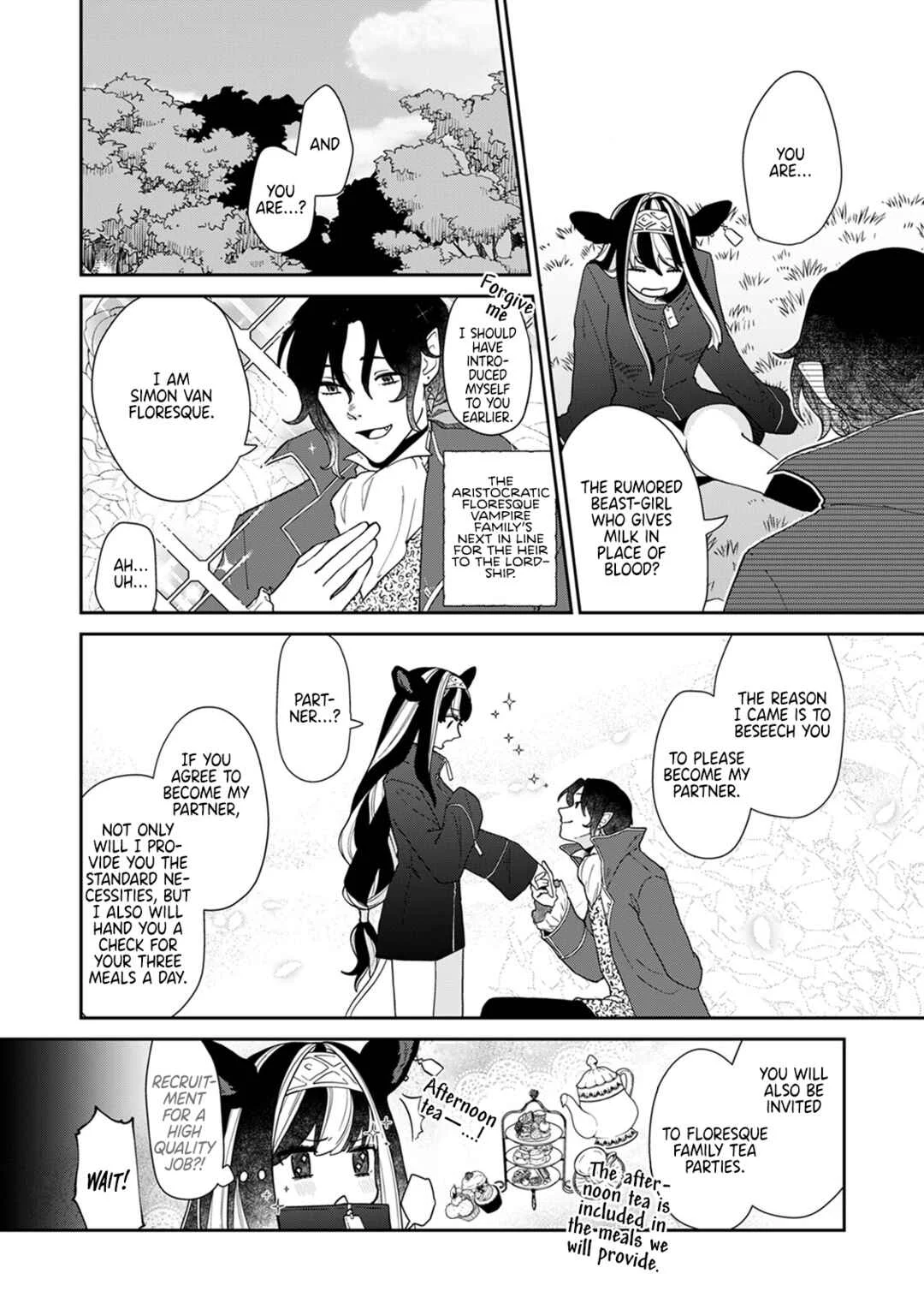 The Virgin Vampire Only Drinks Milk Chapter 3 - Page 9