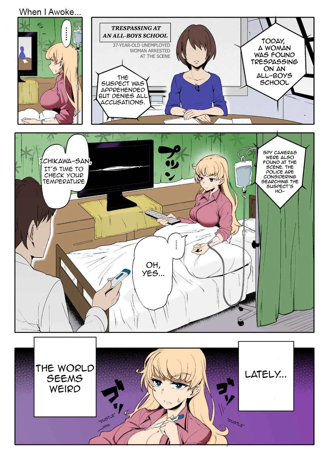 The World of Moral Reversal (Fan Colored) Chapter 1: When I Awoke... - Page 2