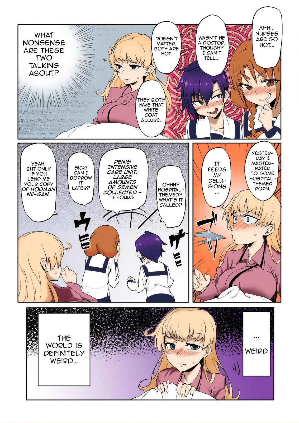 The World of Moral Reversal (Fan Colored) Chapter 1: When I Awoke... - Page 4
