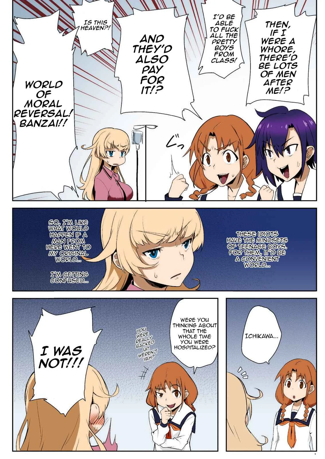 The World of Moral Reversal (Fan Colored) Chapter 1: When I Awoke... - Page 15