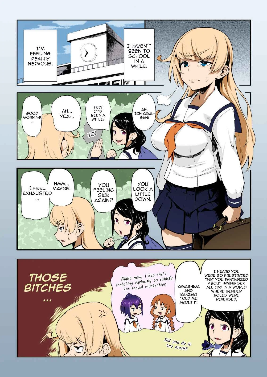 The World of Moral Reversal (Fan Colored) Chapter 2: Welcome to the World of Moral Reversal! - Page 4
