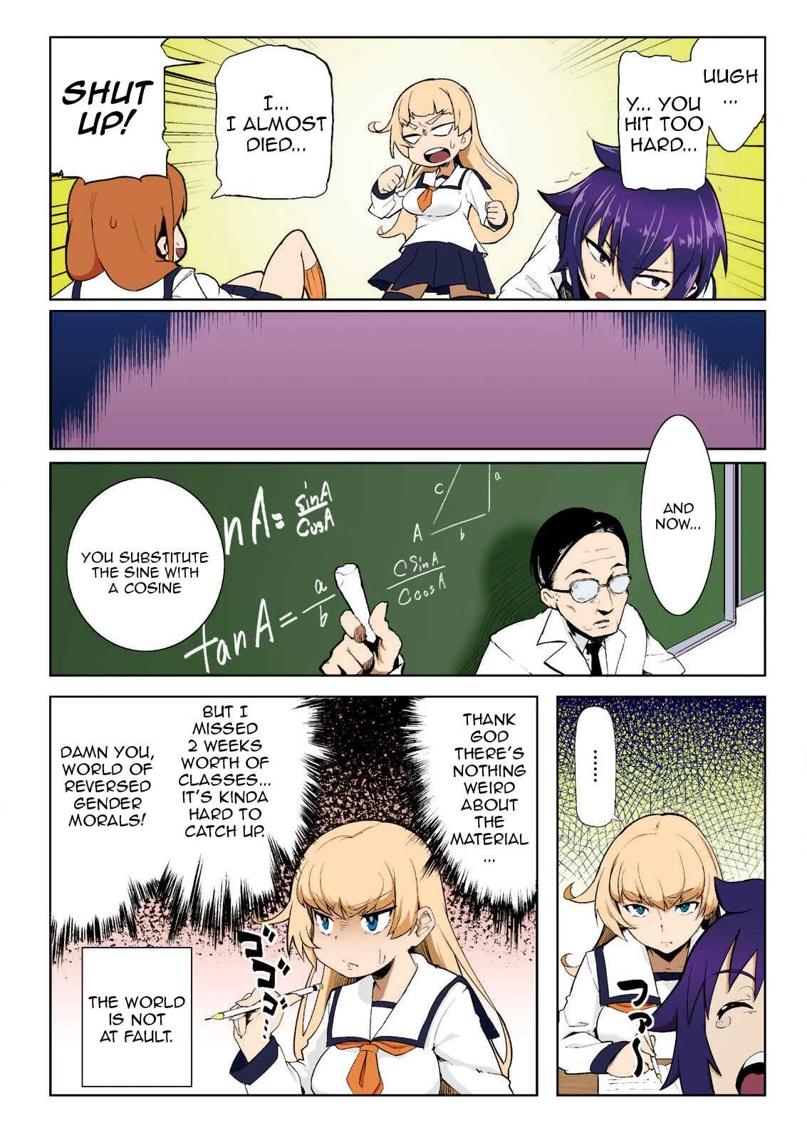 The World of Moral Reversal (Fan Colored) Chapter 2: Welcome to the World of Moral Reversal! - Page 6