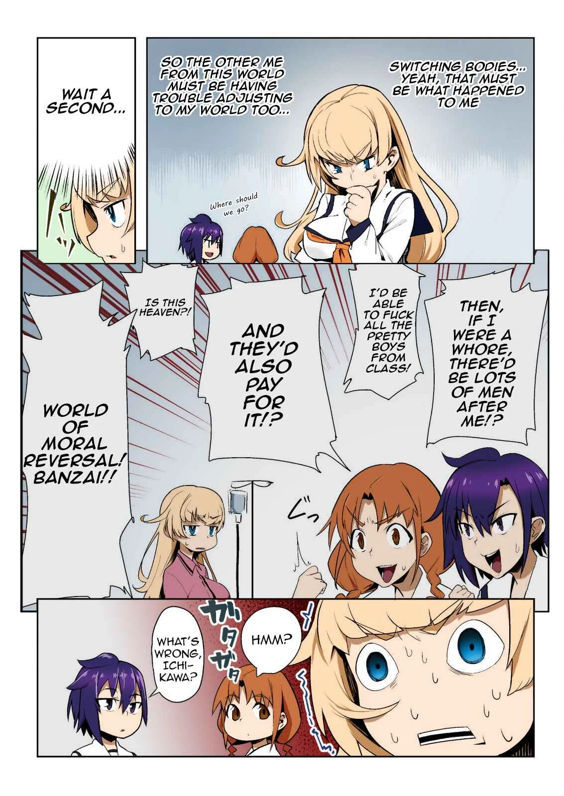 The World of Moral Reversal (Fan Colored) Chapter 2: Welcome to the World of Moral Reversal! - Page 18