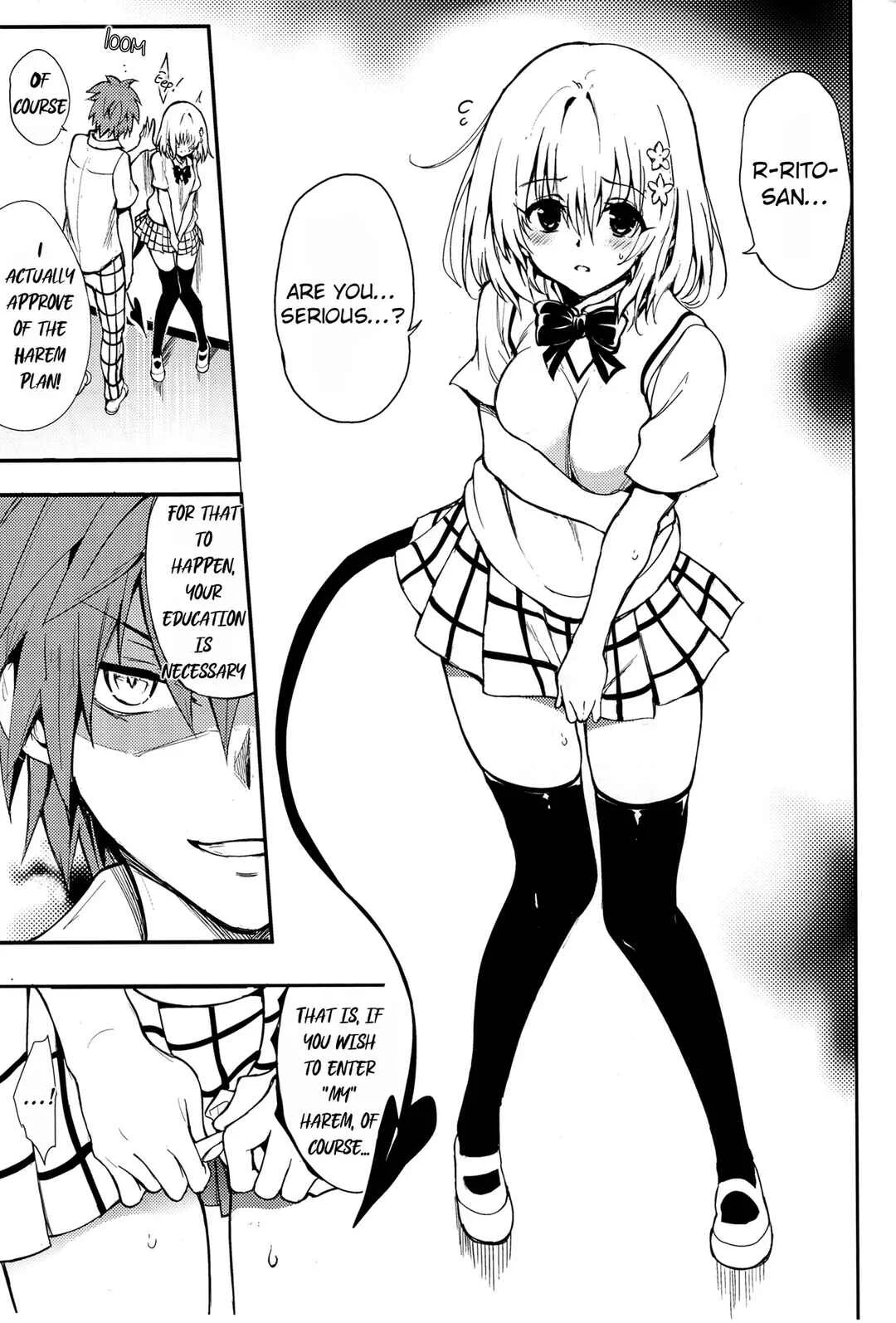 To LOVE-Ru Darkness - Harem Kyouiku (Doujinshi) Chapter 1 - Page 1