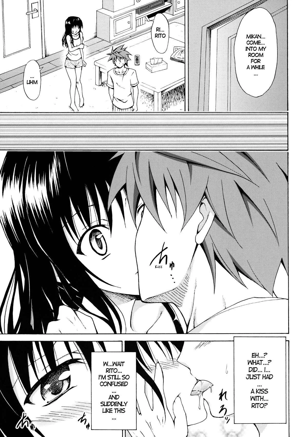 To LOVE-Ru - Kindan no Mikan ~Soushuuhen+~ (Doujinshi) Chapter 1: Mikan the Forbidden Fruit (1) - Page 8