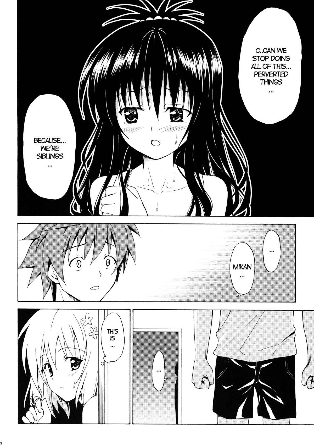 To LOVE-Ru - Kindan no Mikan ~Soushuuhen+~ (Doujinshi) Chapter 1: Mikan the Forbidden Fruit (1) - Page 39