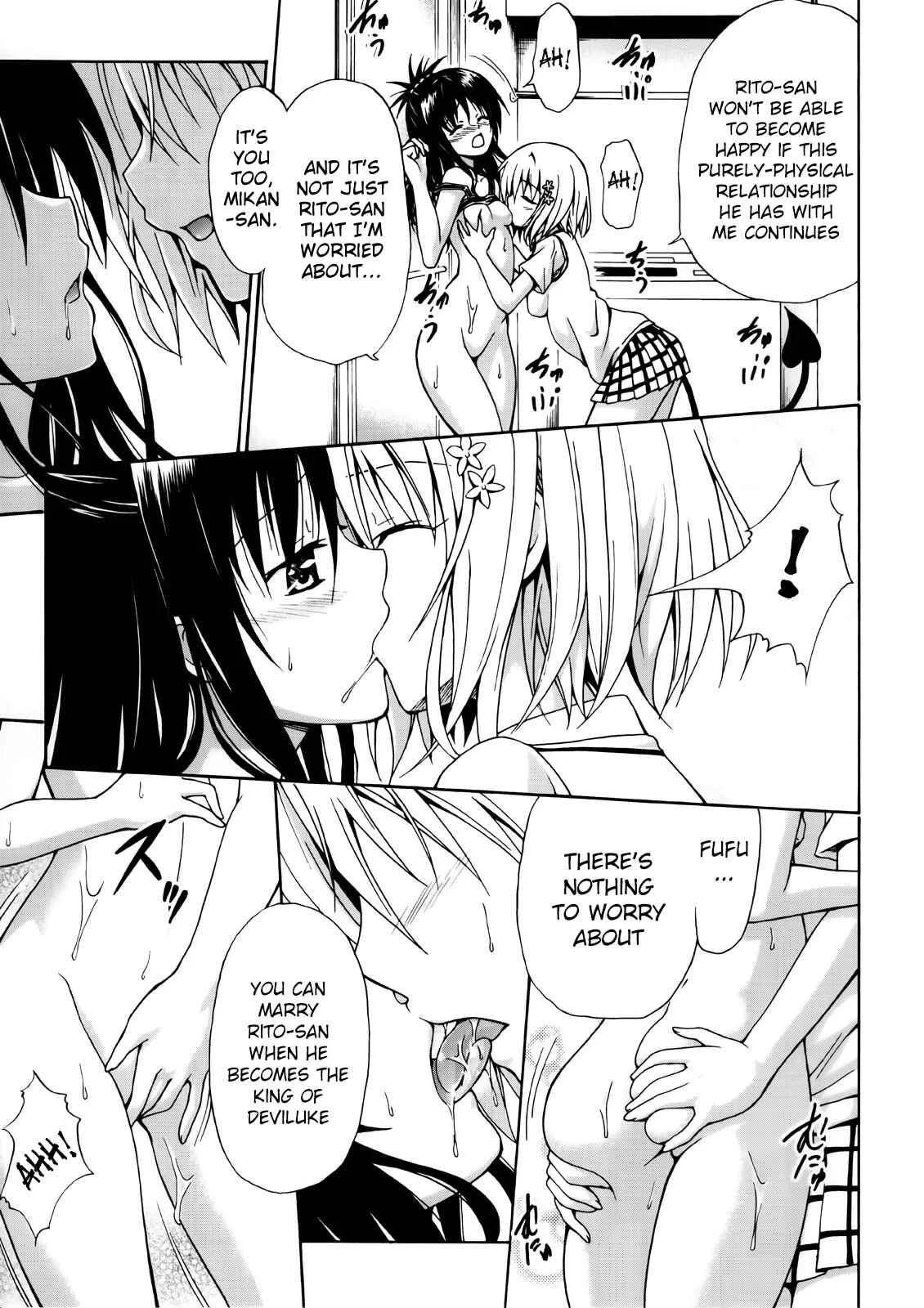 To LOVE-Ru - Kindan no Mikan ~Soushuuhen+~ (Doujinshi) Chapter 2: Mikan the Forbidden Fruit (2) - Page 36