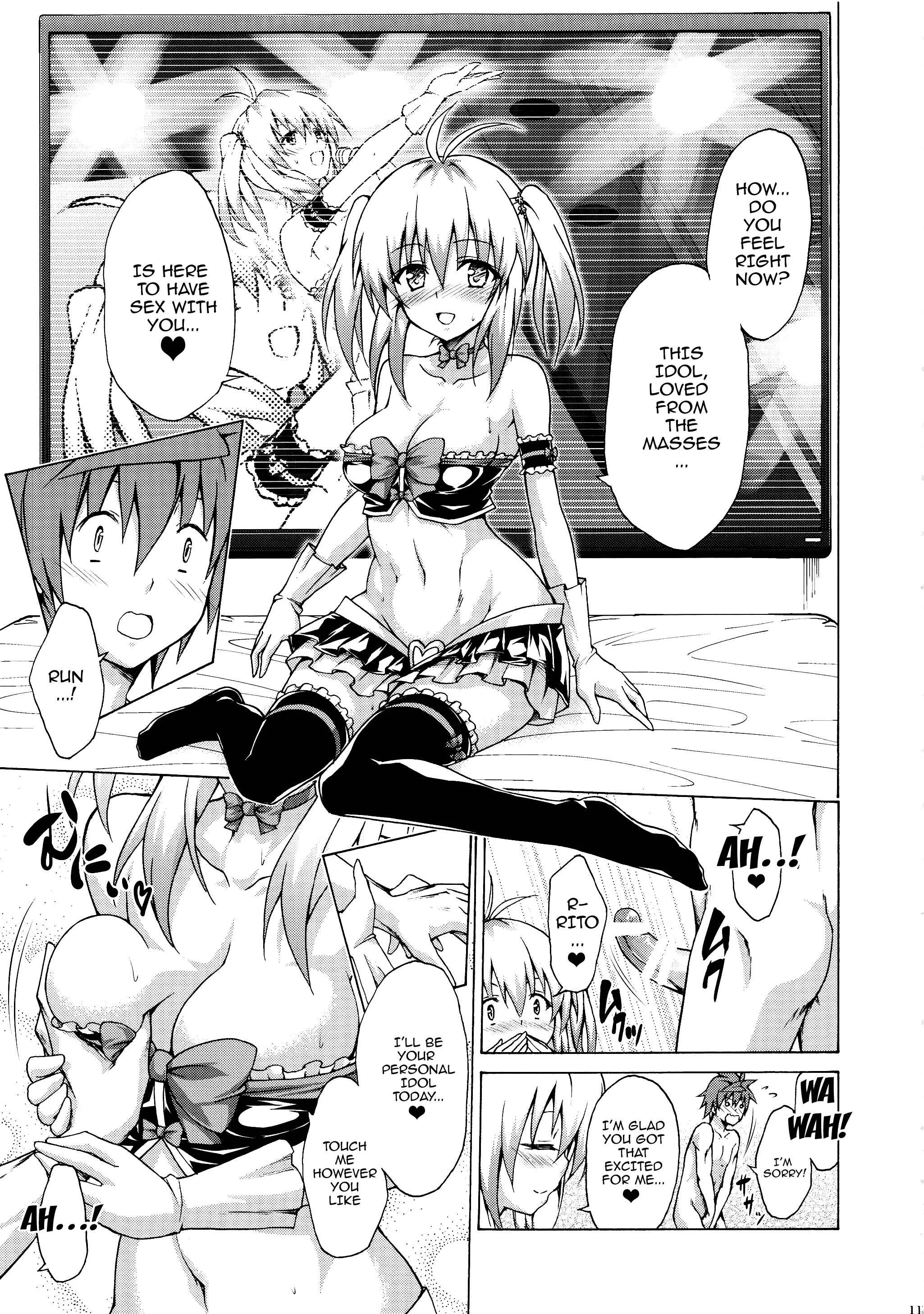 To LOVE-Ru - Mezase! Rakuen Keikaku (Doujinshi) Chapter 3 - Page 8