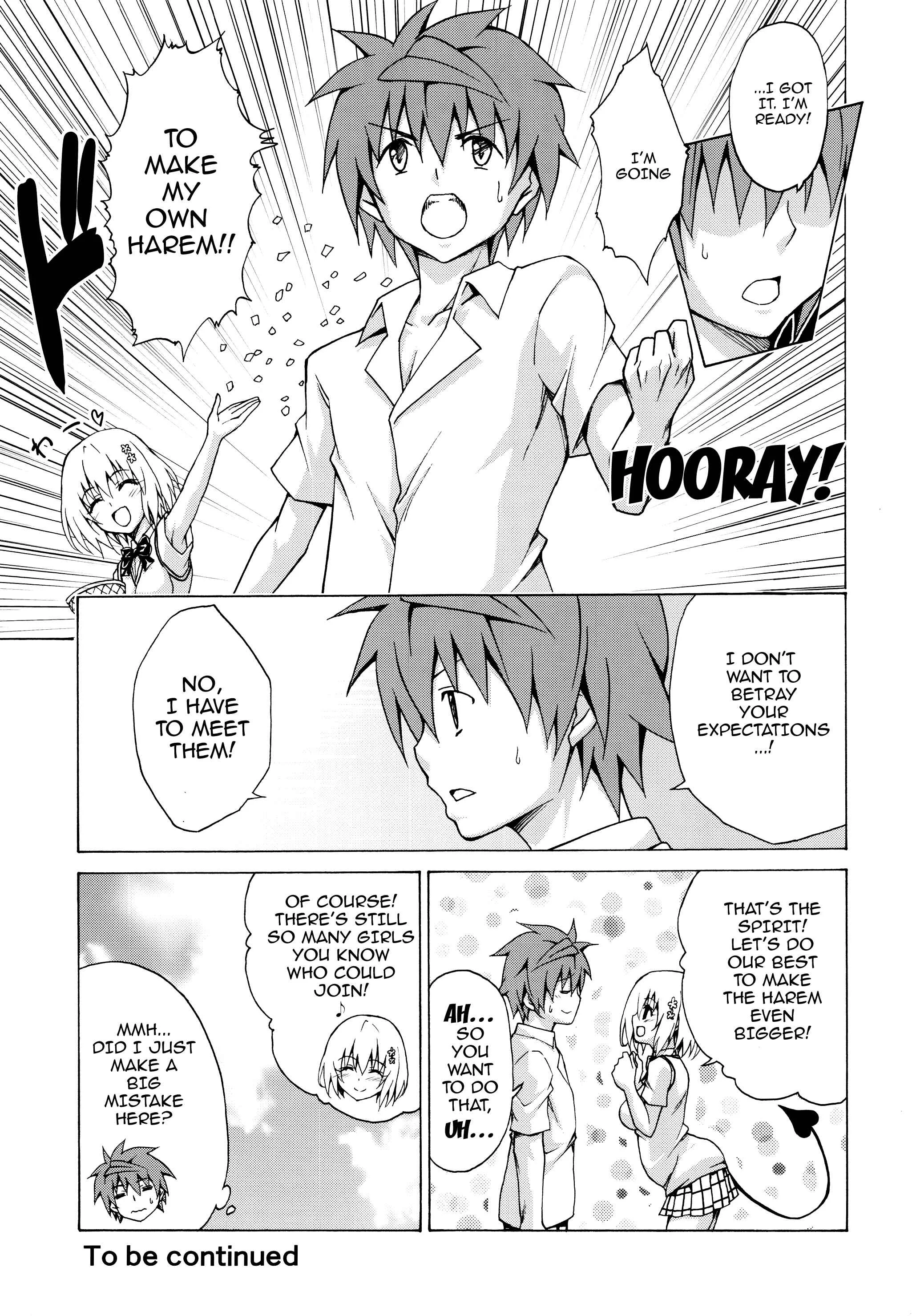 To LOVE-Ru - Mezase! Rakuen Keikaku (Doujinshi) Chapter 3 - Page 26
