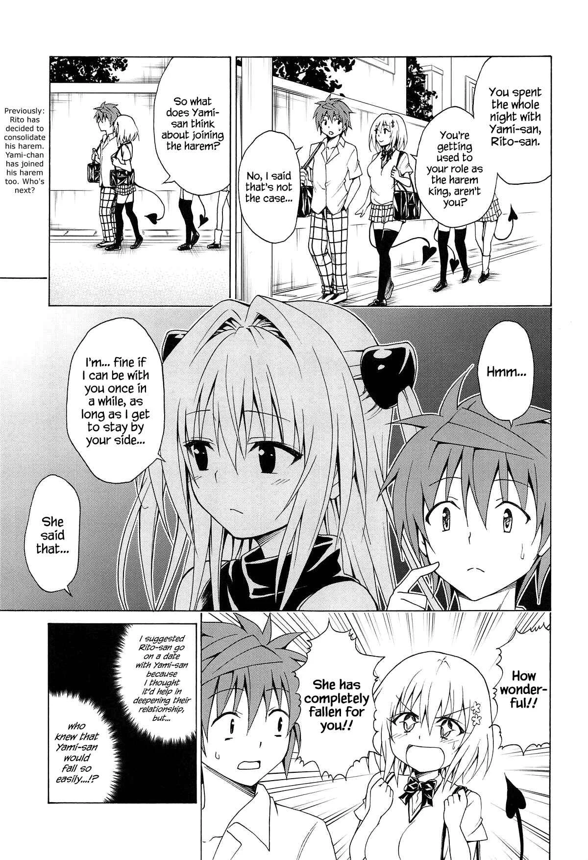 To LOVE-Ru - Mezase! Rakuen Keikaku (Doujinshi) Chapter 5 - Page 1