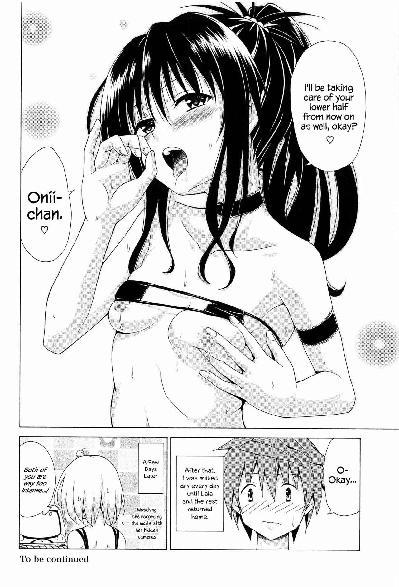 To LOVE-Ru - Mezase! Rakuen Keikaku (Doujinshi) Chapter 7 - Page 38