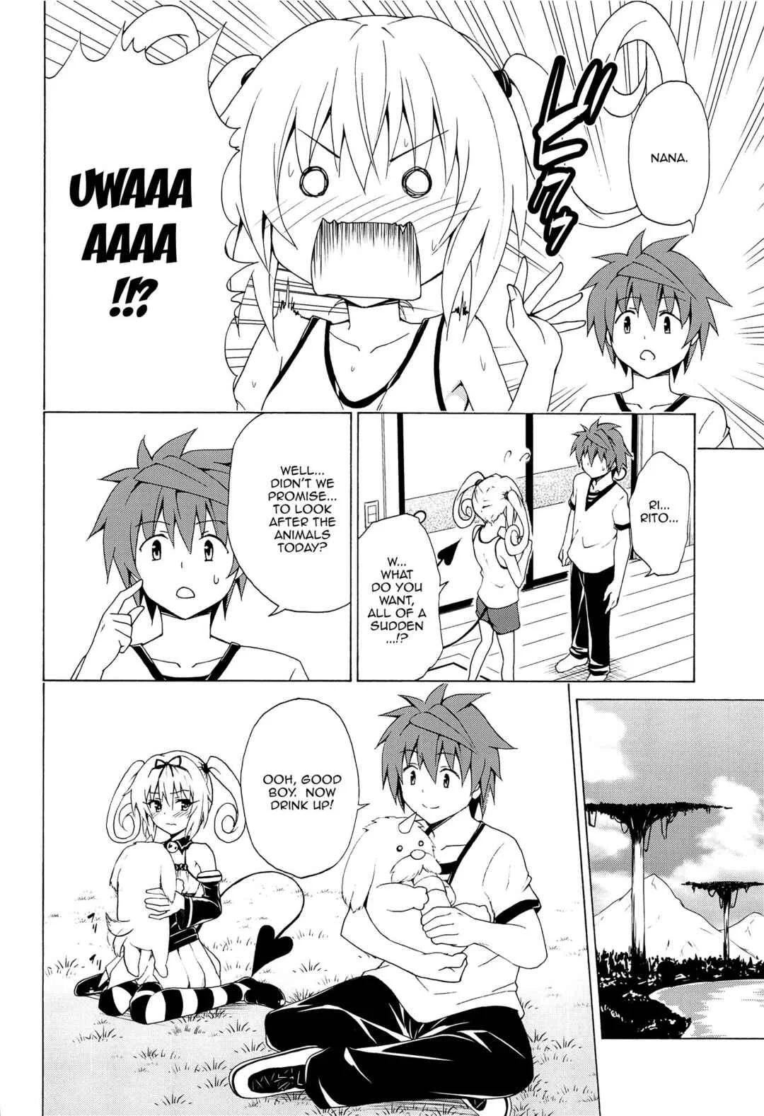 To LOVE-Ru - Mezase! Rakuen Keikaku (Doujinshi) Chapter 8 - Page 12