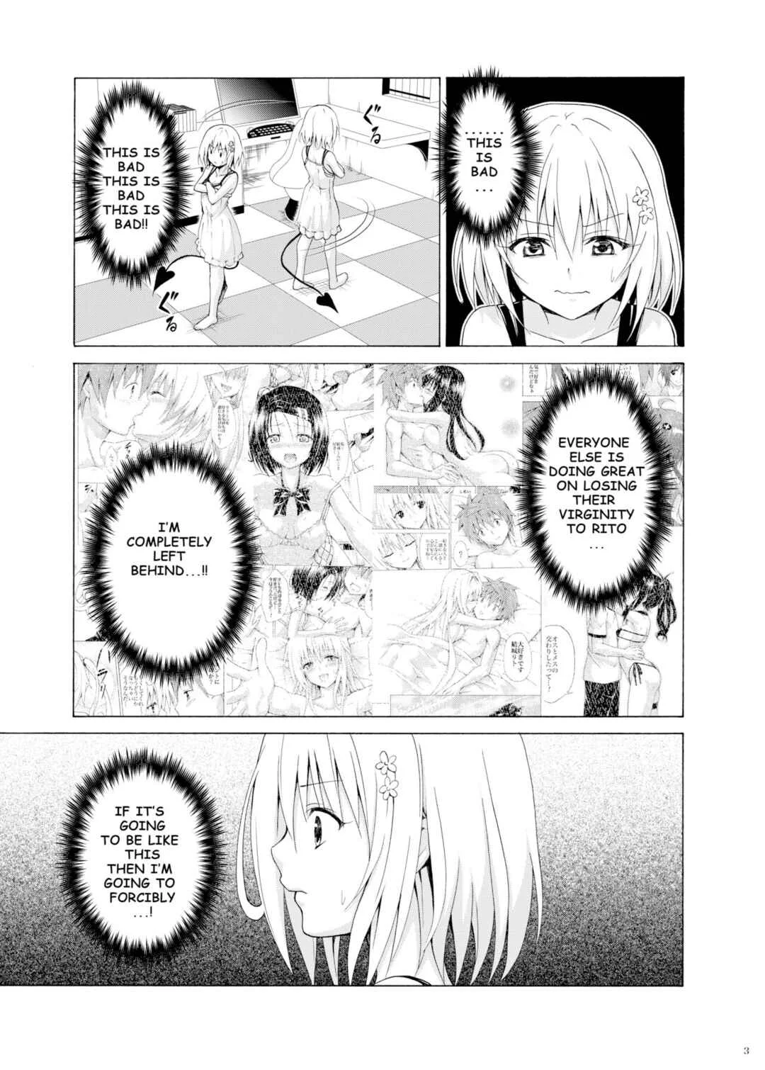To LOVE-Ru - Mezase! Rakuen Keikaku (Doujinshi) Chapter 9 - Page 1