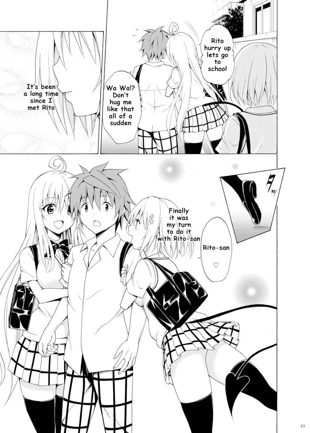 To LOVE-Ru - Mezase! Rakuen Keikaku (Doujinshi) Chapter 9 - Page 41