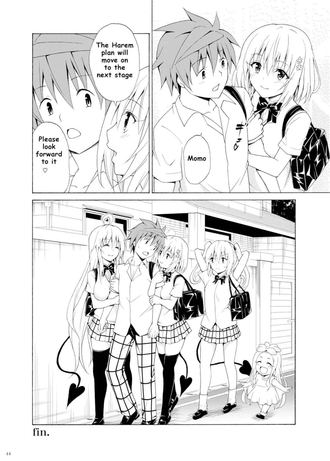 To LOVE-Ru - Mezase! Rakuen Keikaku (Doujinshi) Chapter 9 - Page 42