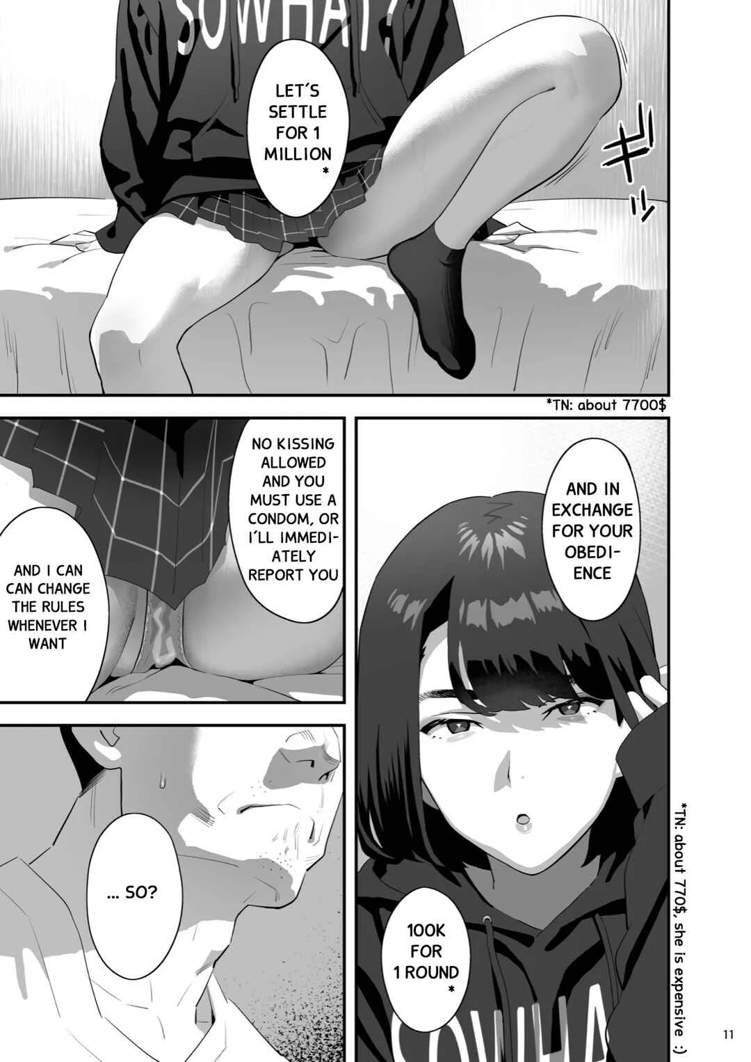 Tonari no JK ni Odosarete Iribitararetemasu (Naki Chapter 3 - Page 10