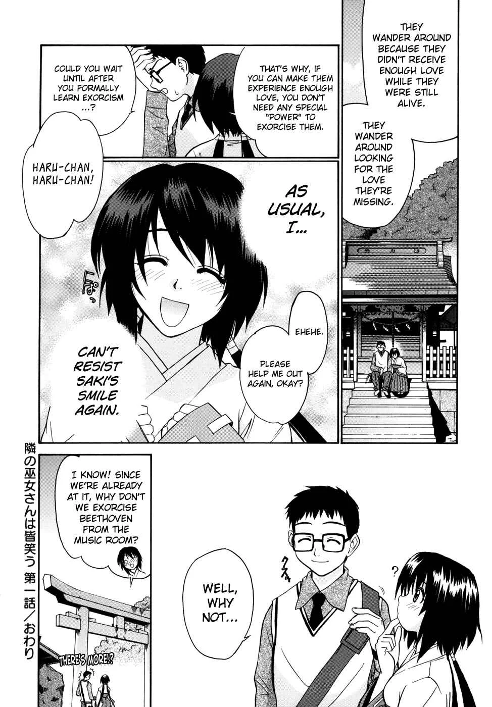 Tonari no Miko-san wa Minna Warau Chapter 1: The Shrine Maidens Around Me are All Smiling 1 - Page 24