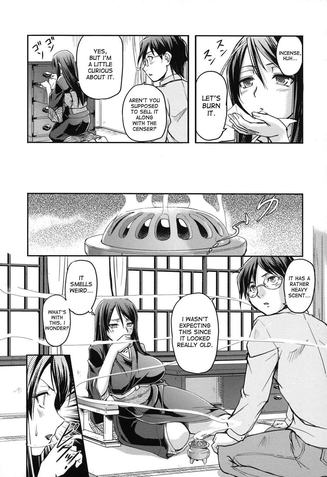 Toshiue ISM Chapter 1: The Whole Story of the Aphrodisiac Smoke - Page 14