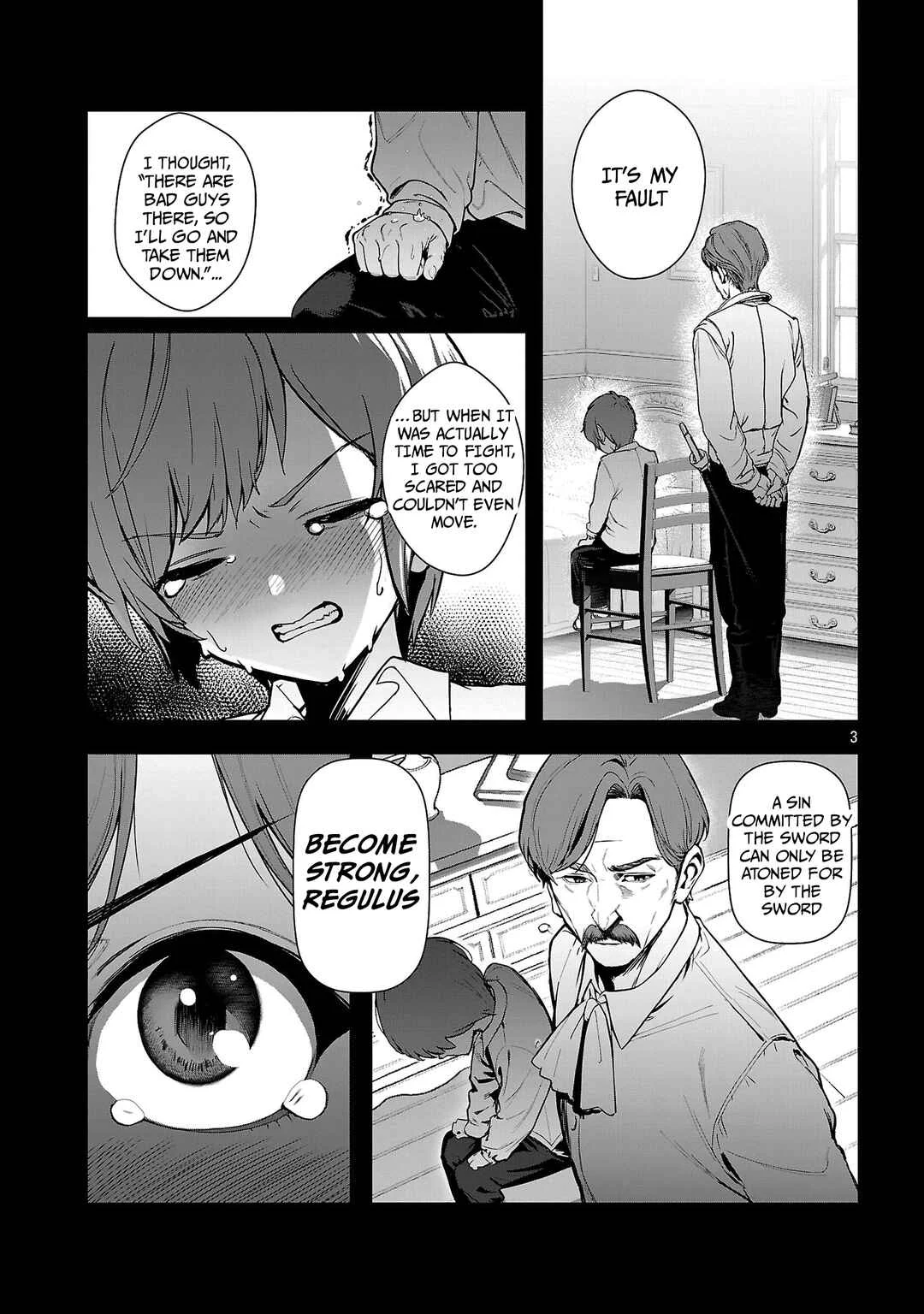 Tousan wa "Kensei", Kaasan wa "Kenshin", Boku wa "Ochi〇po Chanbara Master" Chapter 1.1 - Page 8
