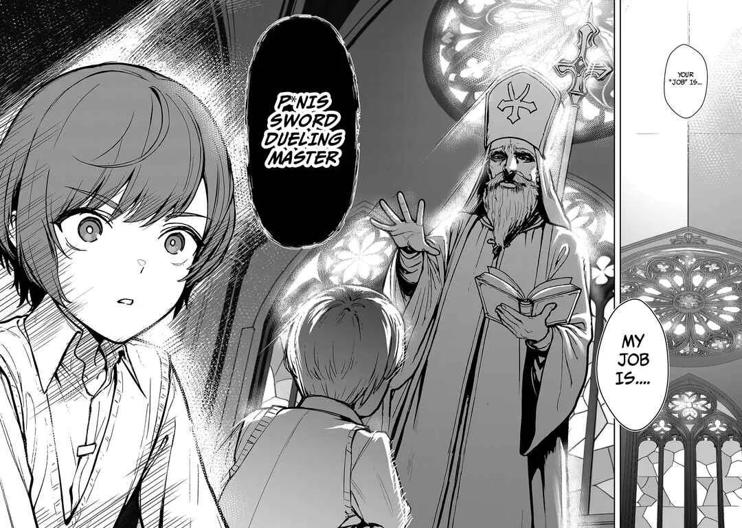 Tousan wa "Kensei", Kaasan wa "Kenshin", Boku wa "Ochi〇po Chanbara Master" Chapter 1.1 - Page 11