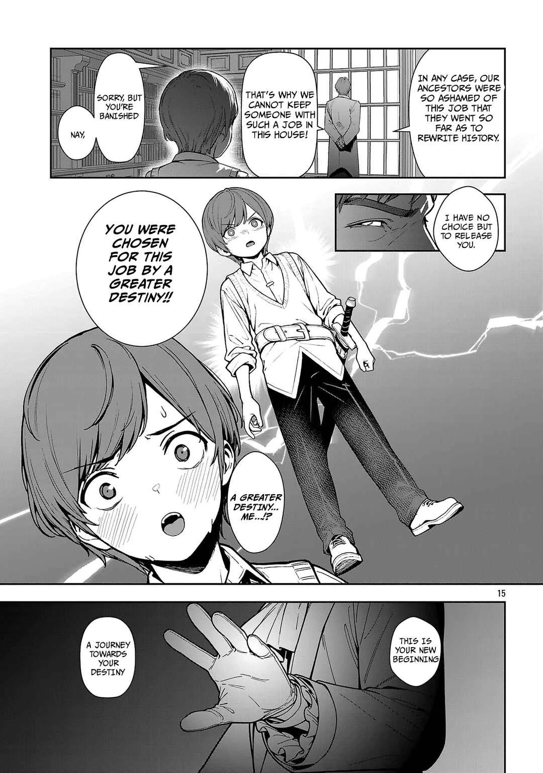 Tousan wa "Kensei", Kaasan wa "Kenshin", Boku wa "Ochi〇po Chanbara Master" Chapter 1.2 - Page 8