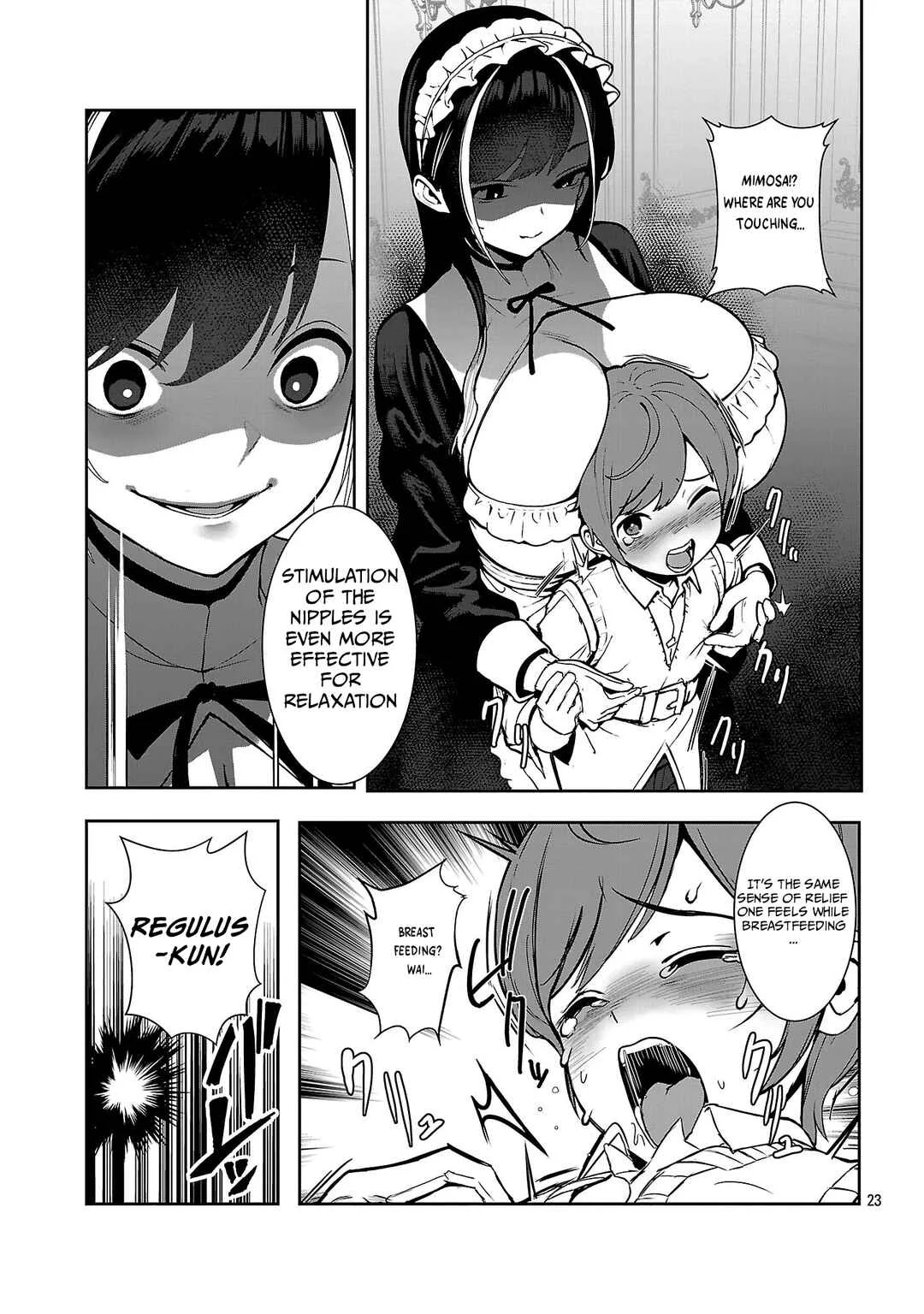 Tousan wa "Kensei", Kaasan wa "Kenshin", Boku wa "Ochi〇po Chanbara Master" Chapter 1.3 - Page 3