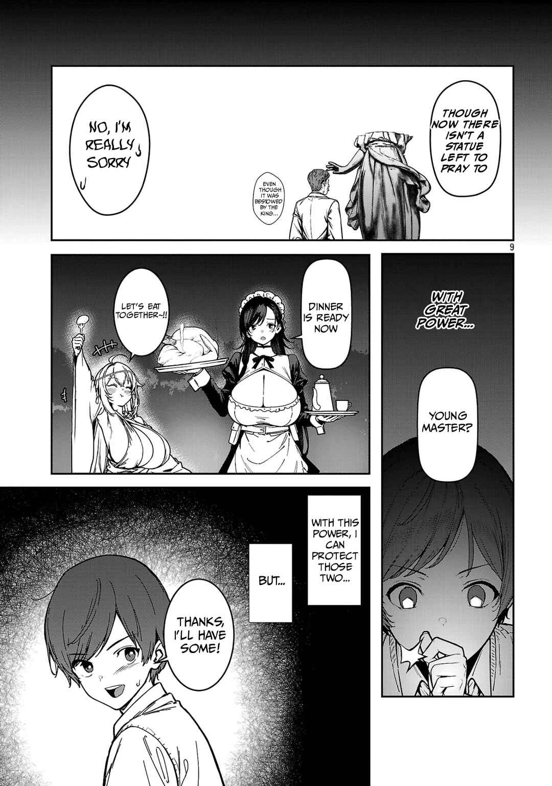 Tousan wa "Kensei", Kaasan wa "Kenshin", Boku wa "Ochi〇po Chanbara Master" Chapter 2.1 - Page 10