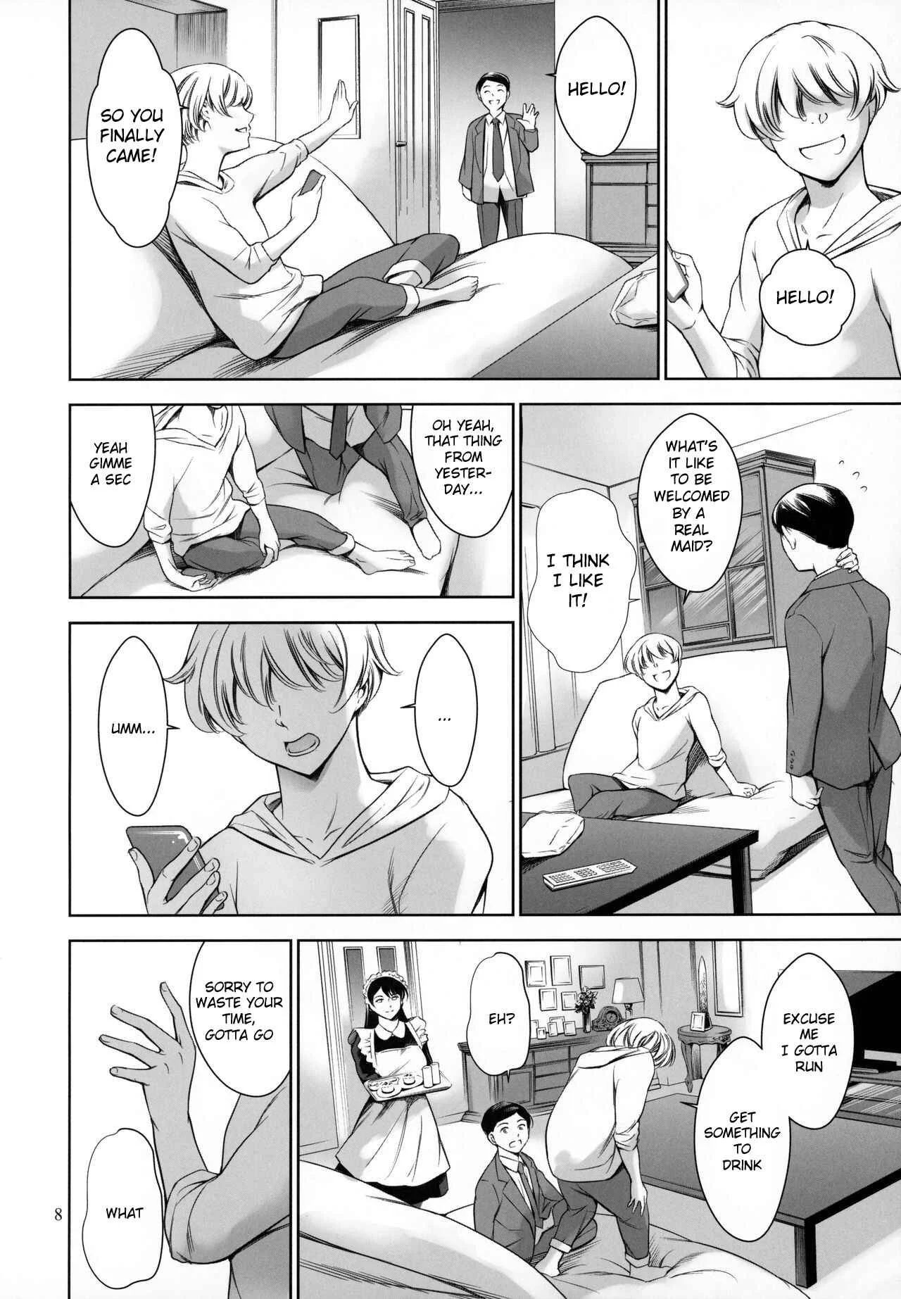 Uchi no Maid Chapter 1: Oneshot - Page 8