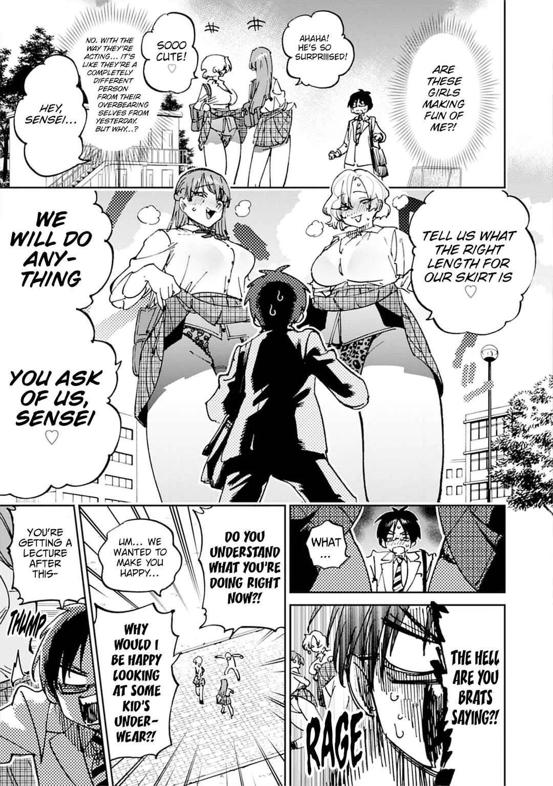 Uo Dekka - Kyonyuu Kyojiri Koushinchou Gyaru-chan wa Boku ni Koi Shiteru - Anthology Comic Chapter 1: The huge gyaru academy’s kind teacher ♡ - Page 6