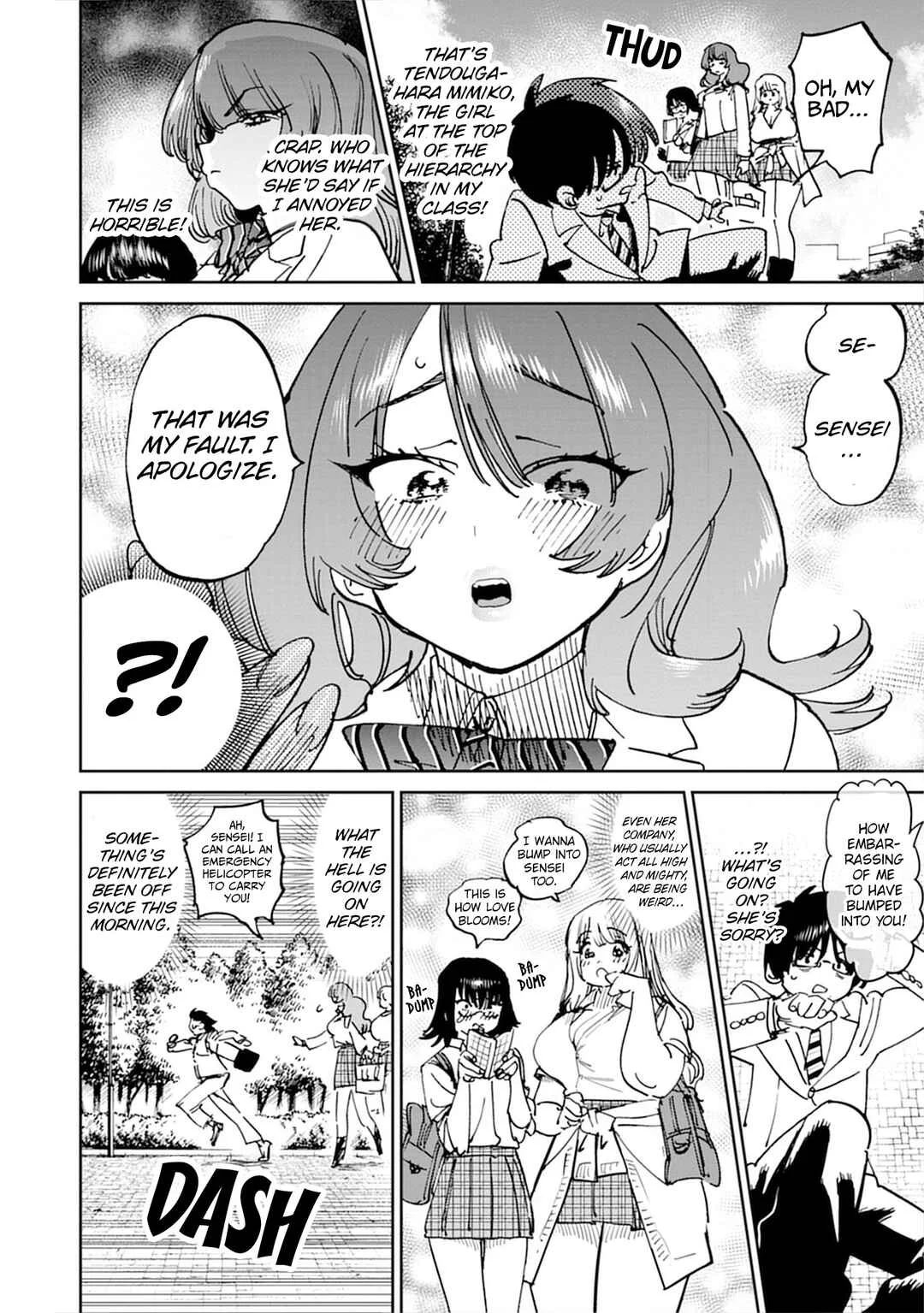 Uo Dekka - Kyonyuu Kyojiri Koushinchou Gyaru-chan wa Boku ni Koi Shiteru - Anthology Comic Chapter 1: The huge gyaru academy’s kind teacher ♡ - Page 7