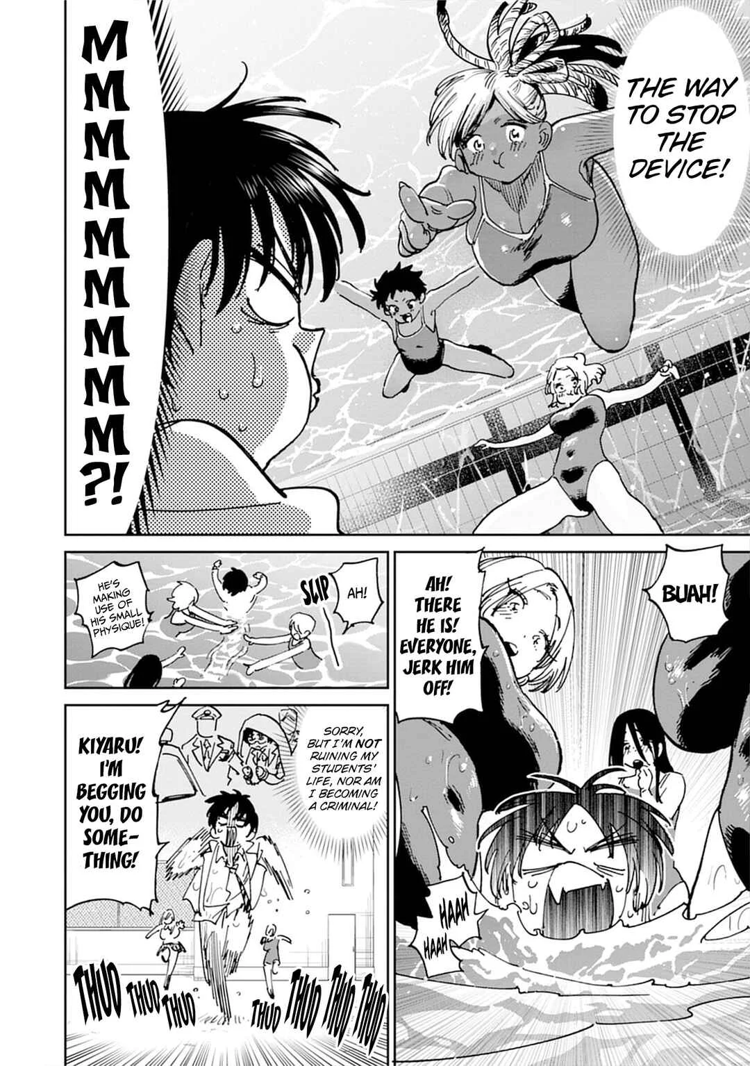 Uo Dekka - Kyonyuu Kyojiri Koushinchou Gyaru-chan wa Boku ni Koi Shiteru - Anthology Comic Chapter 1: The huge gyaru academy’s kind teacher ♡ - Page 17